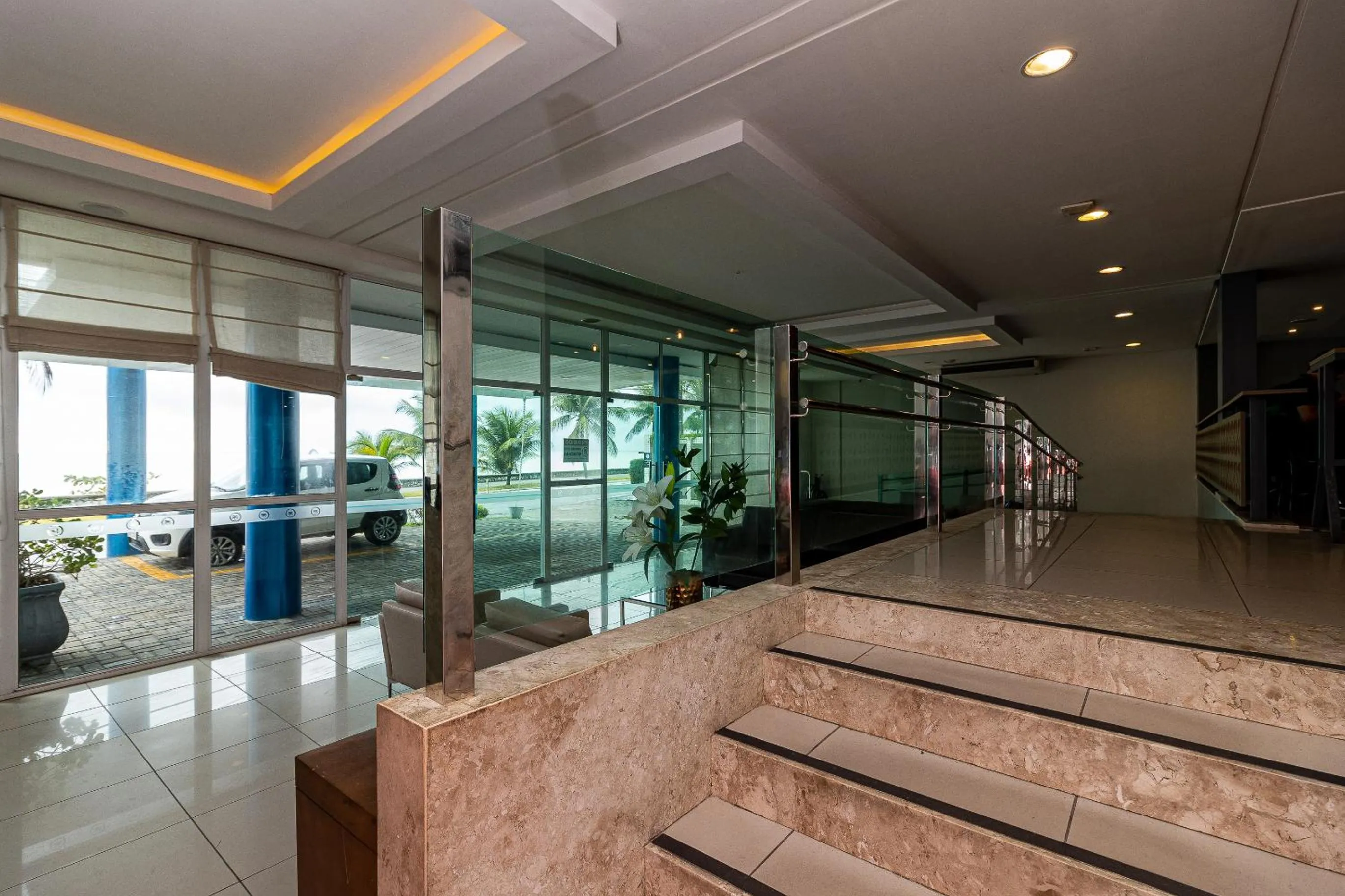 Lobby or reception in Happy Hotel Manaíra