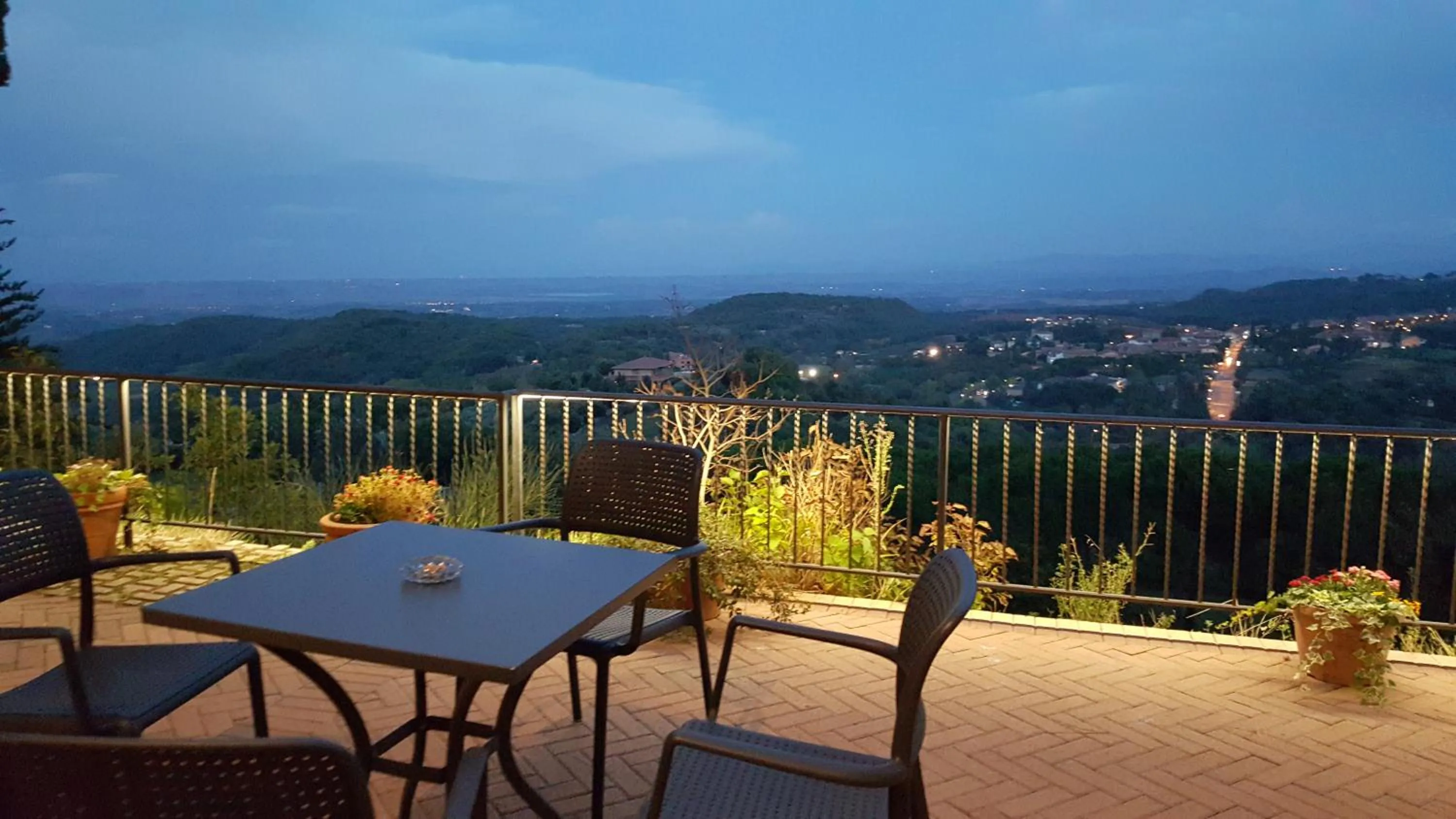 View (from property/room) in Hotel Panoramic Montepulciano