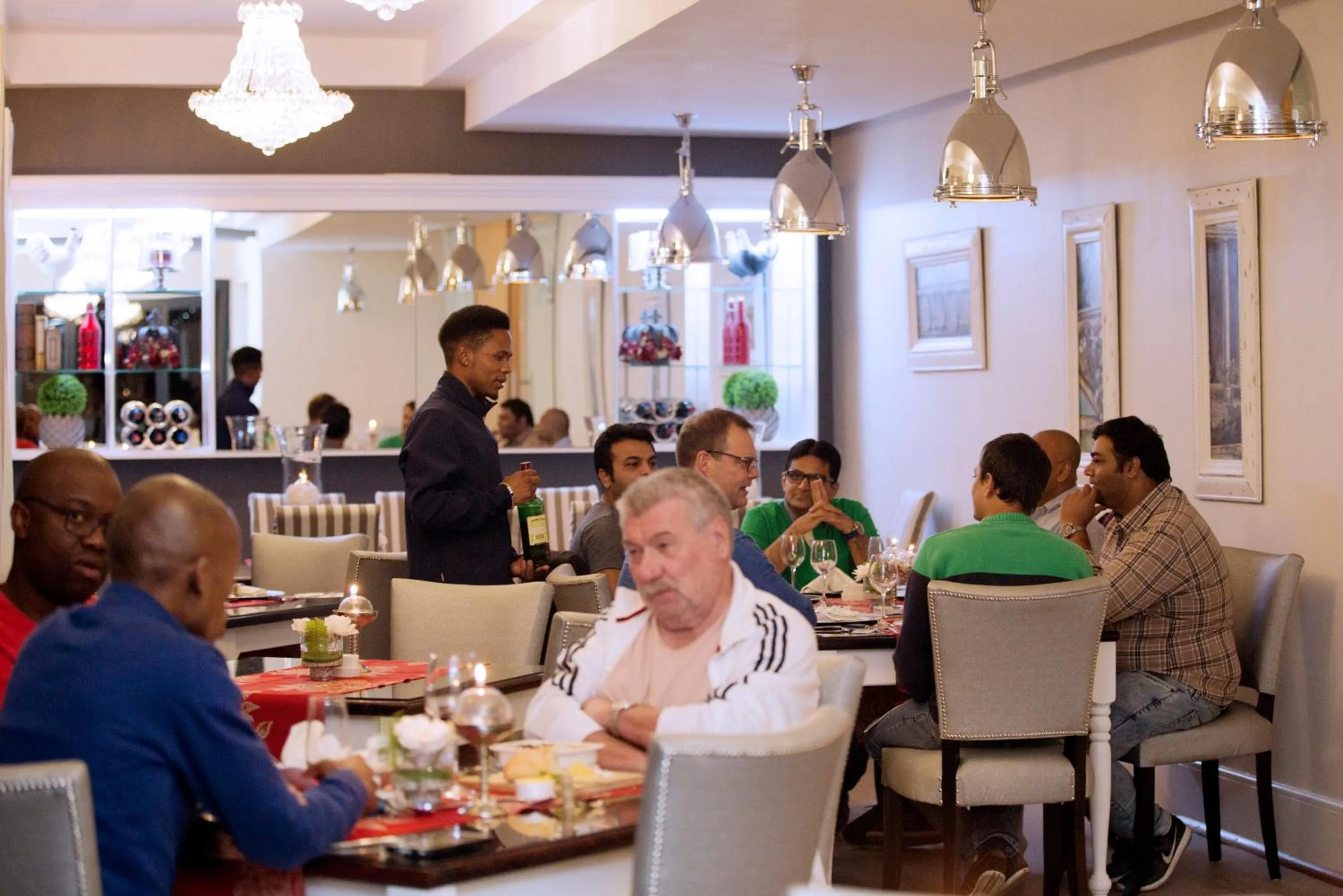 Restaurant/places to eat in Oleander Guest House