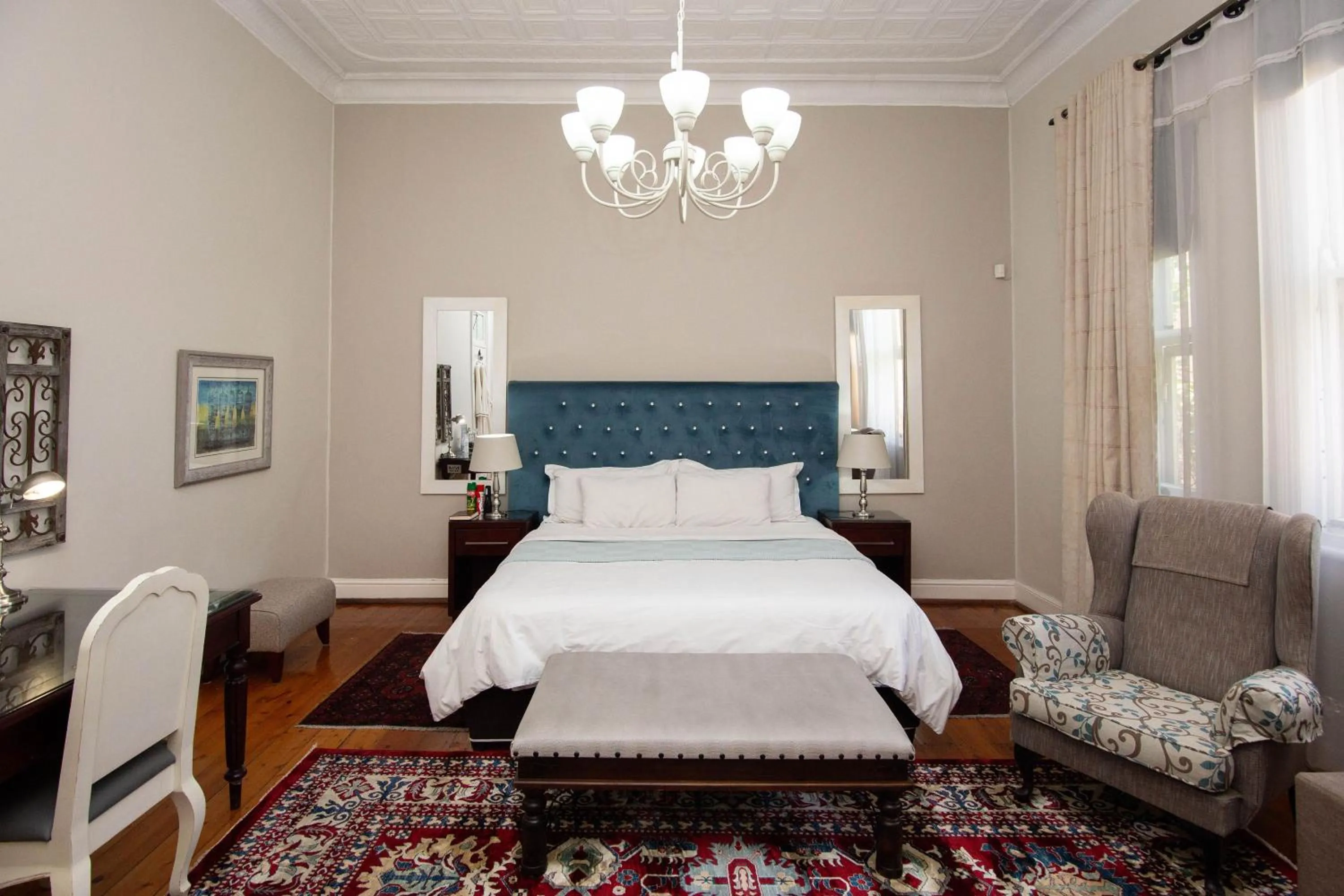 Bed in Oleander Guest House