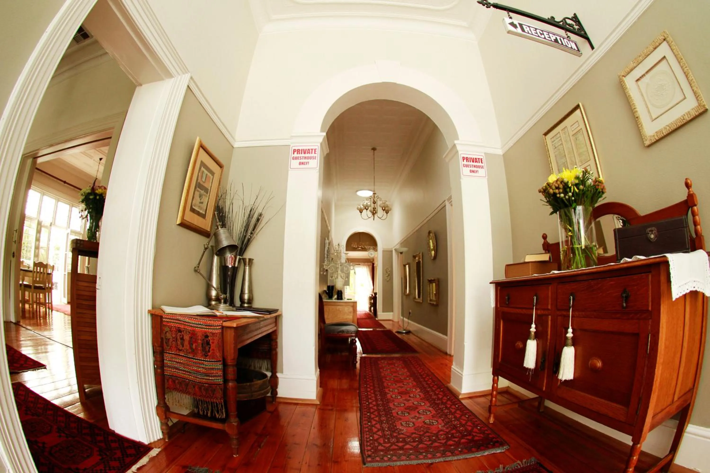 Lobby or reception in Oleander Guest House