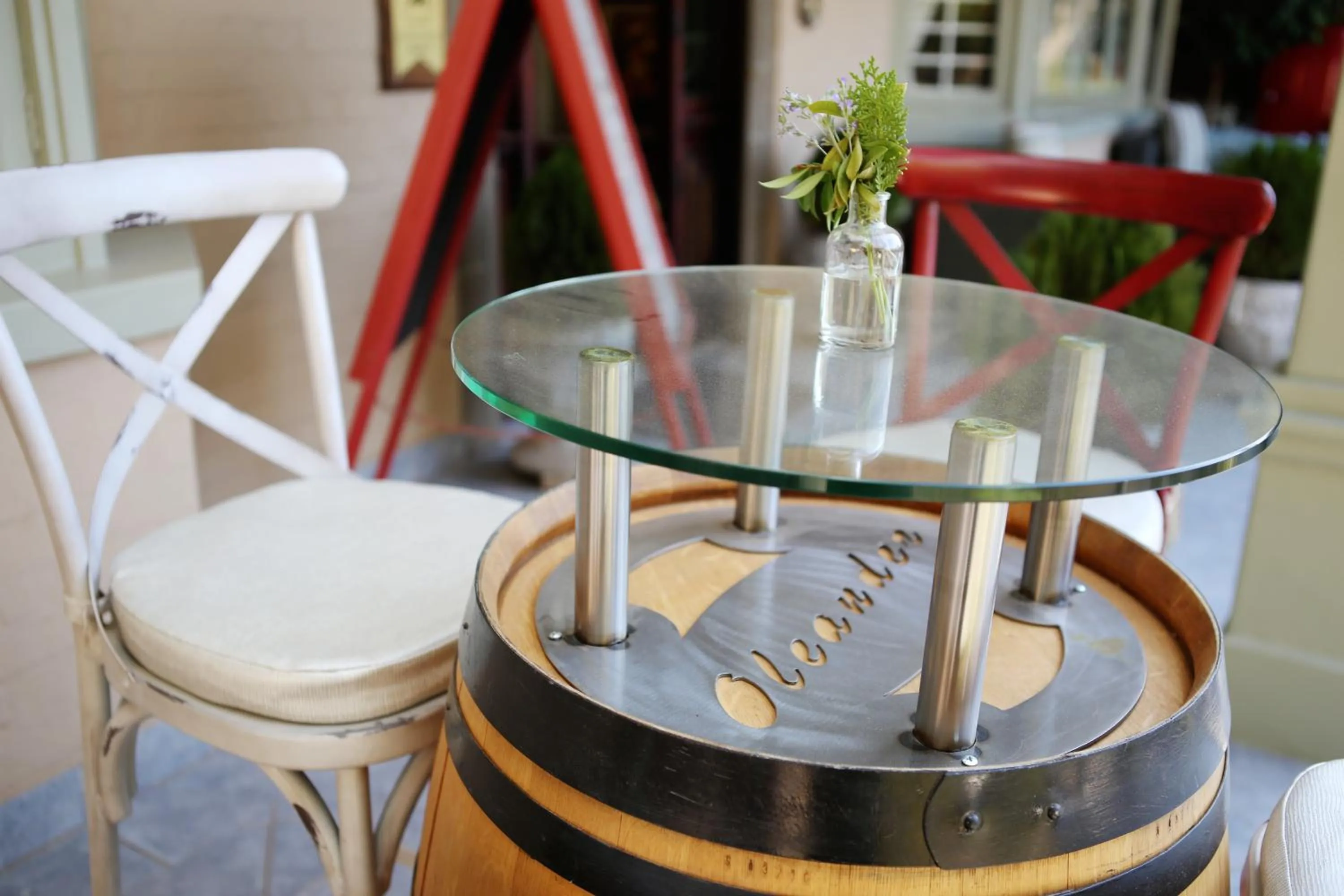 Restaurant/places to eat in Oleander Guest House