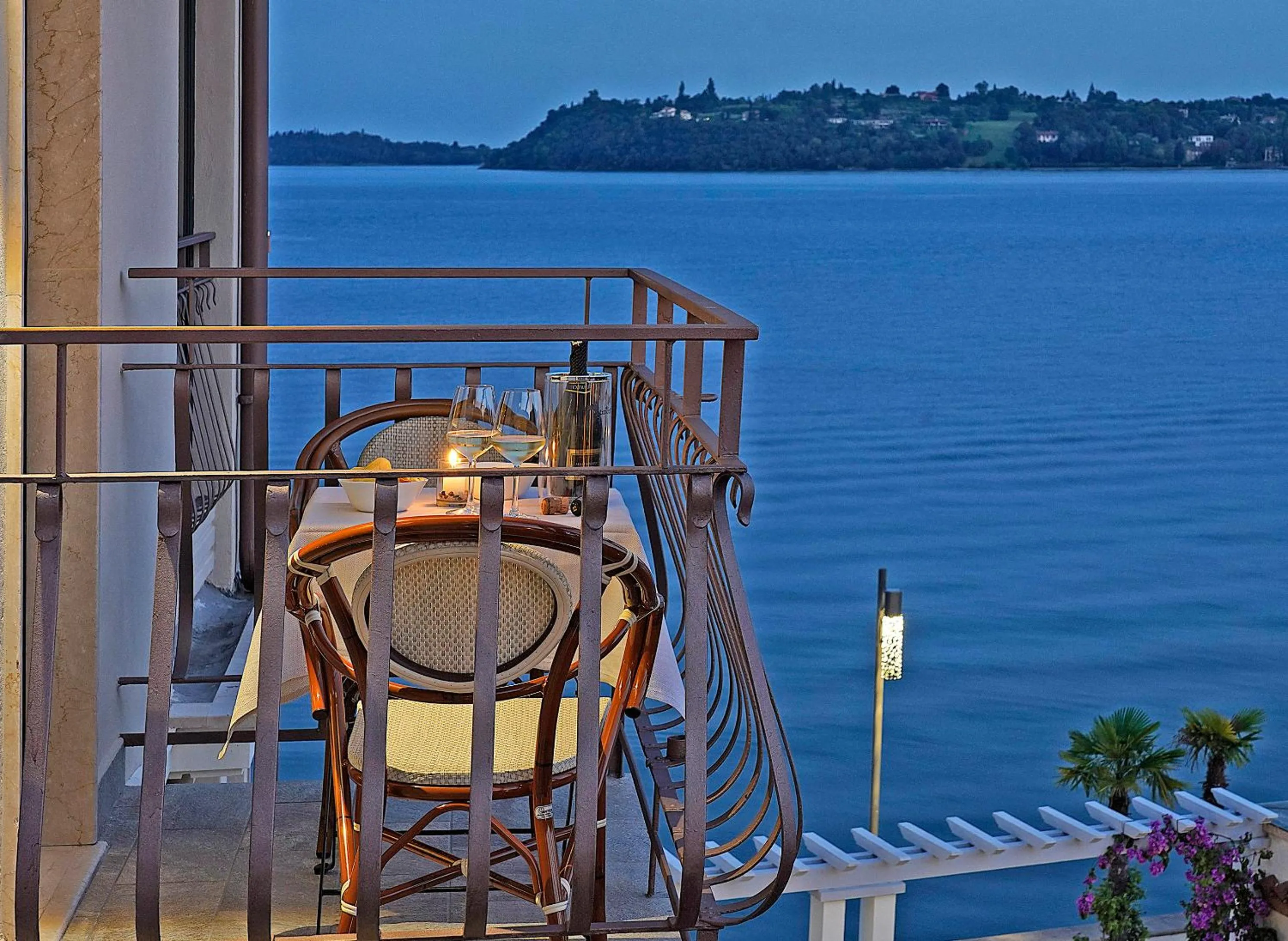 Lake view in Hotel Du Lac Gardone Riviera