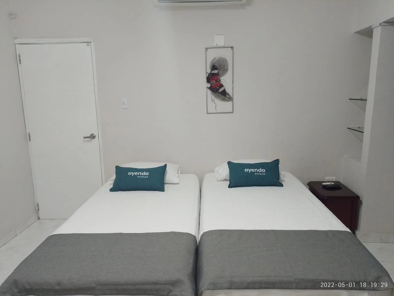 Bed in Ayenda Isla de Manga