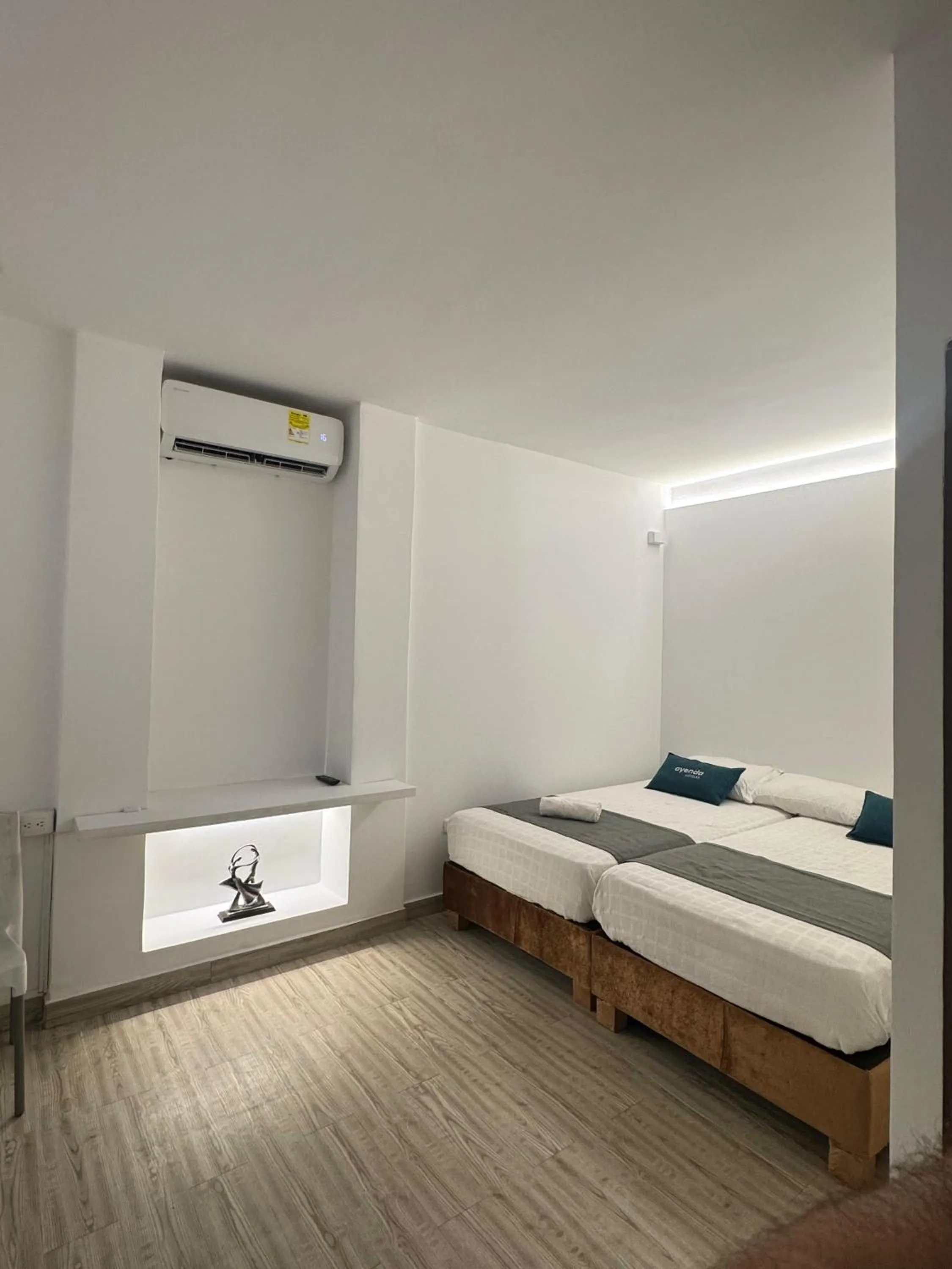 Bed in Ayenda Isla de Manga