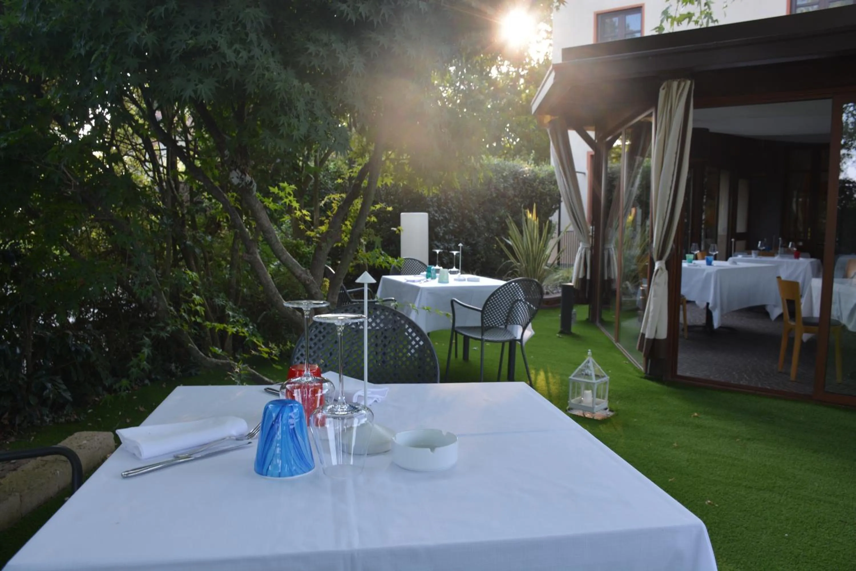 Restaurant/places to eat in Romantic Hotel Furno