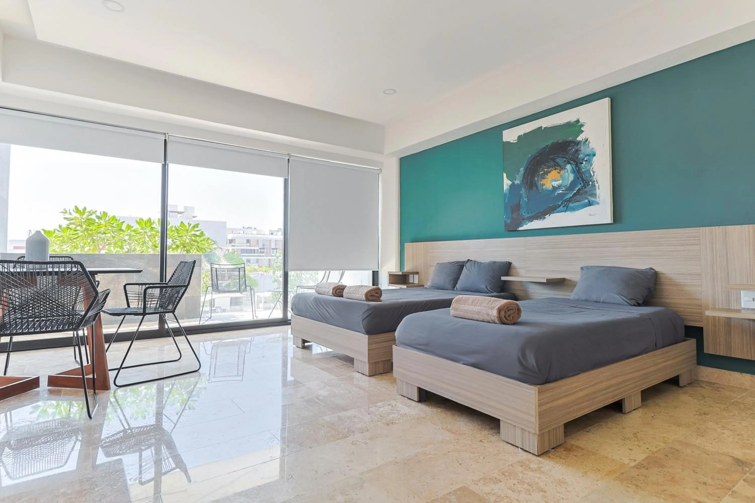 Bed in Torre Diez by Grupo Amber