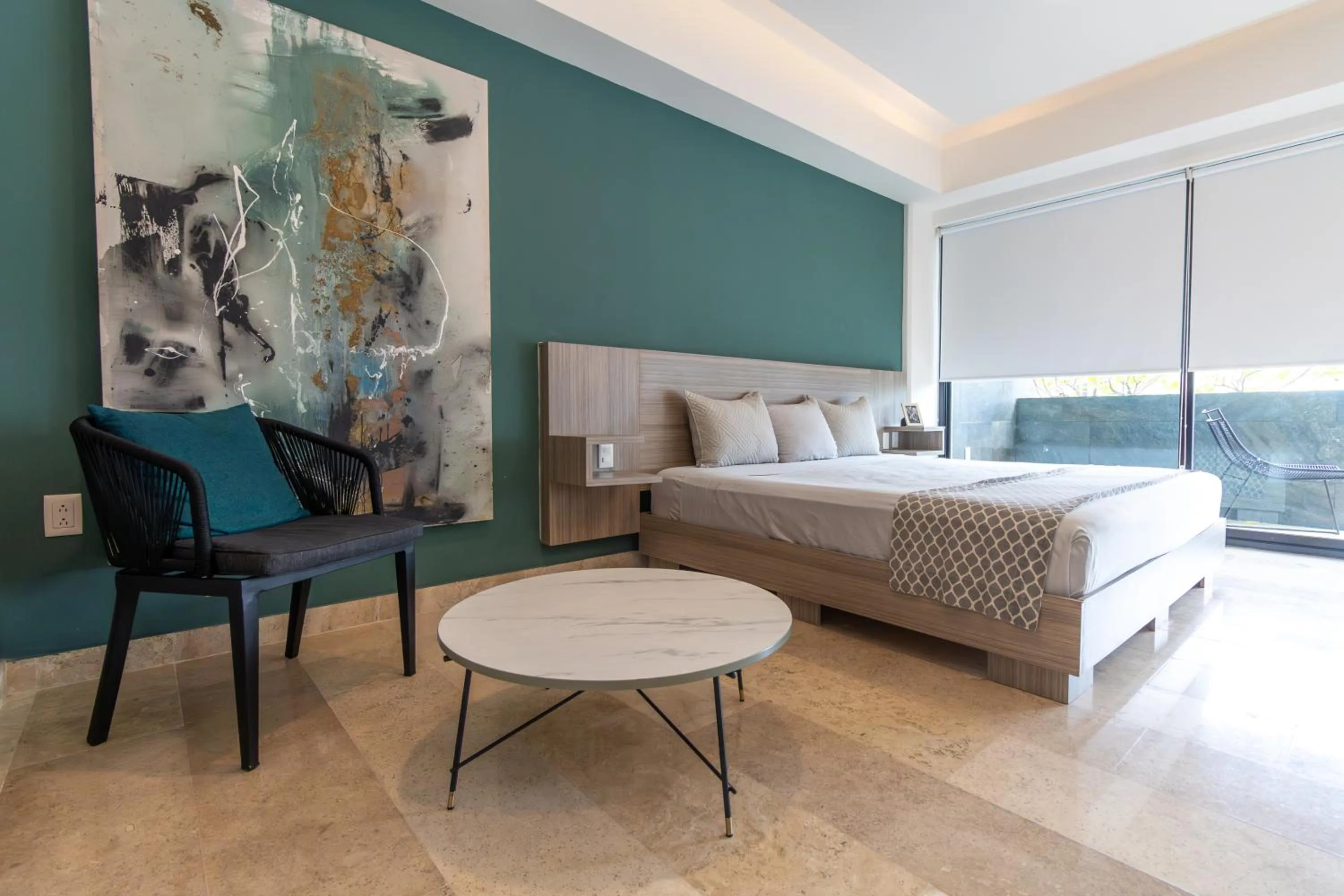 Bed in Torre Diez by Grupo Amber