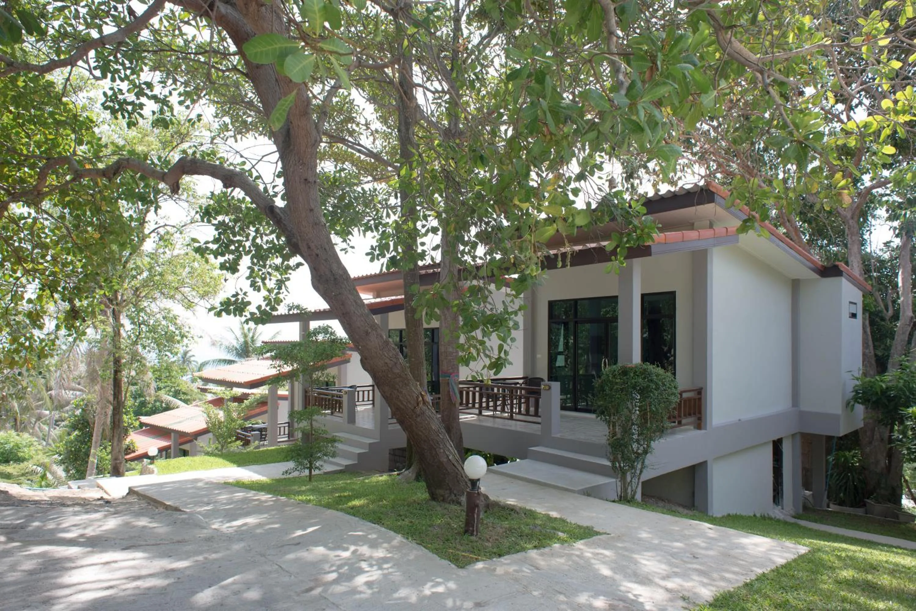 Facade/entrance in Sun Moon Star Resort Koh Phangan
