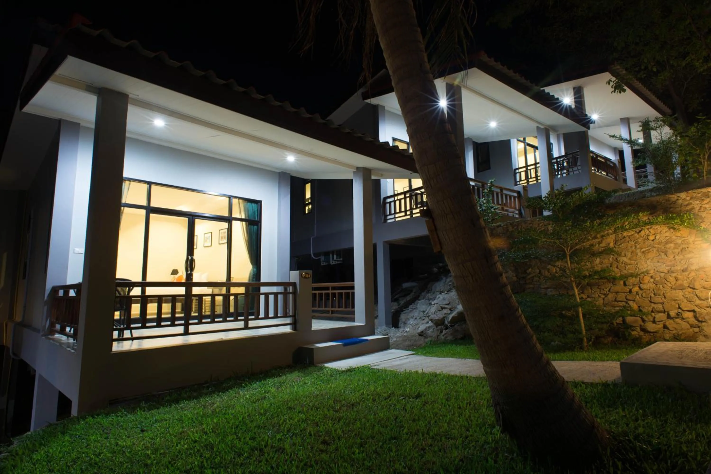 Facade/entrance in Sun Moon Star Resort Koh Phangan