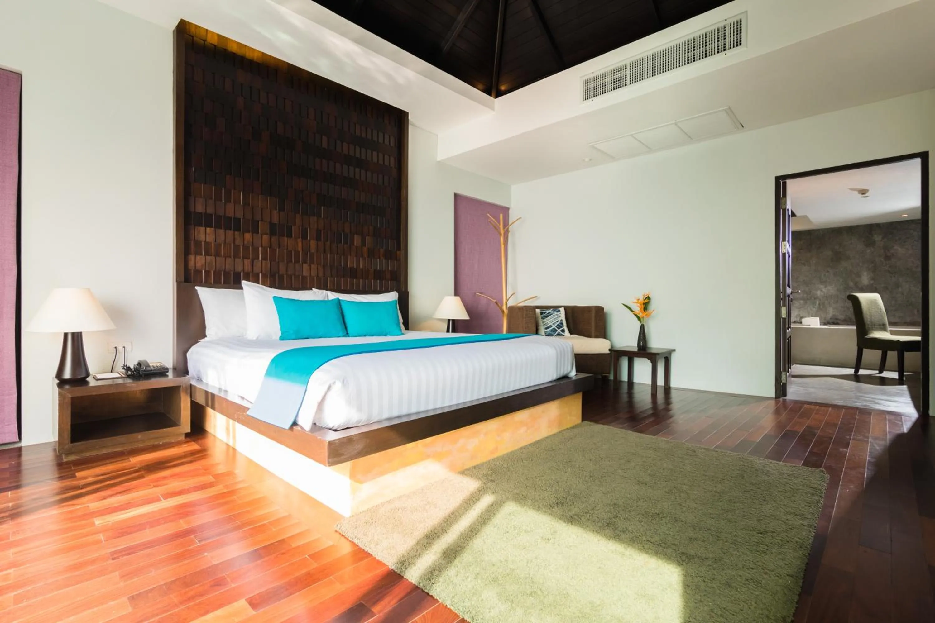 Bedroom, Bed in Andamantra Resort and Villa Phuket