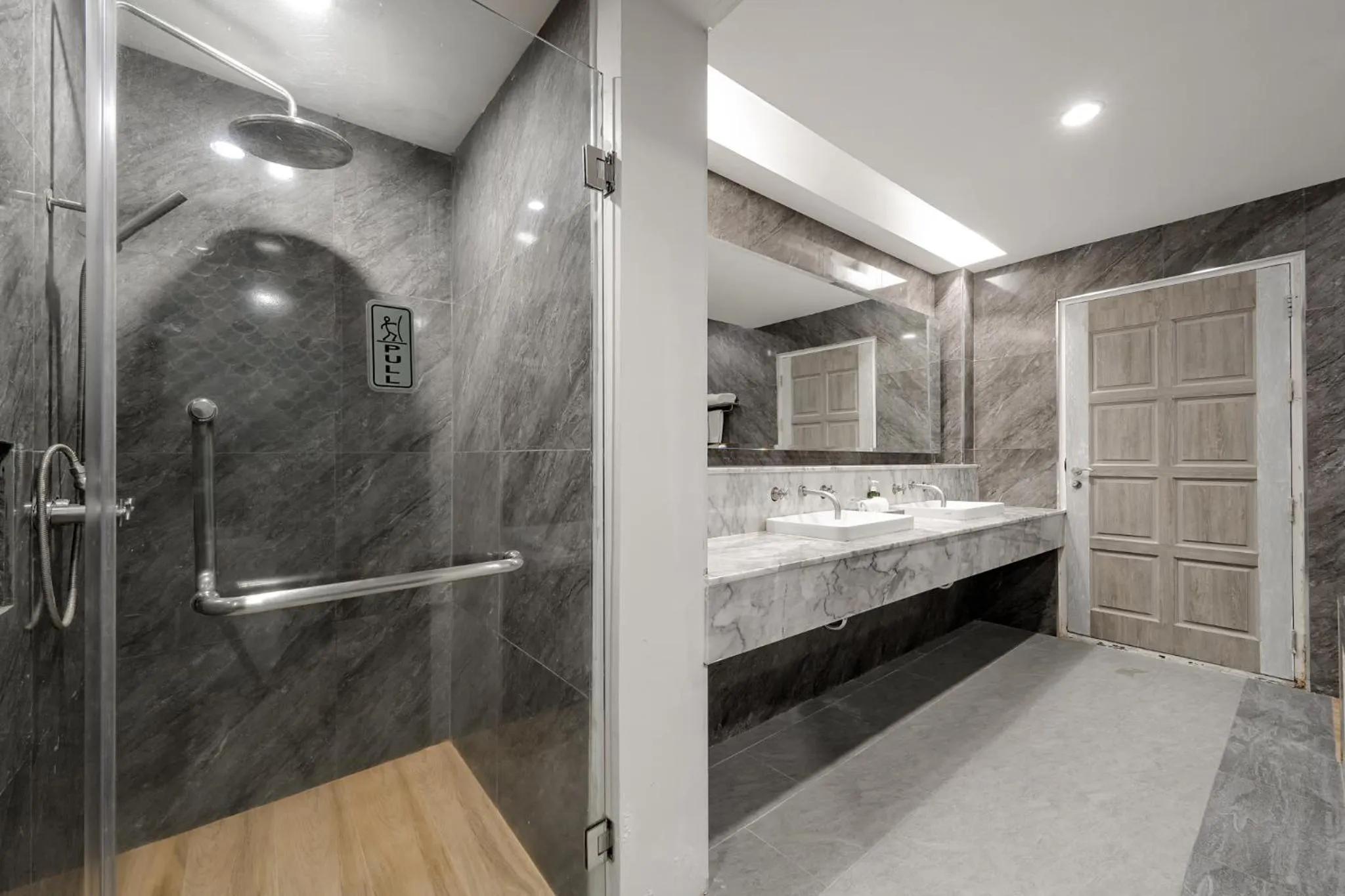 Shower in Andamantra Resort and Villa Phuket