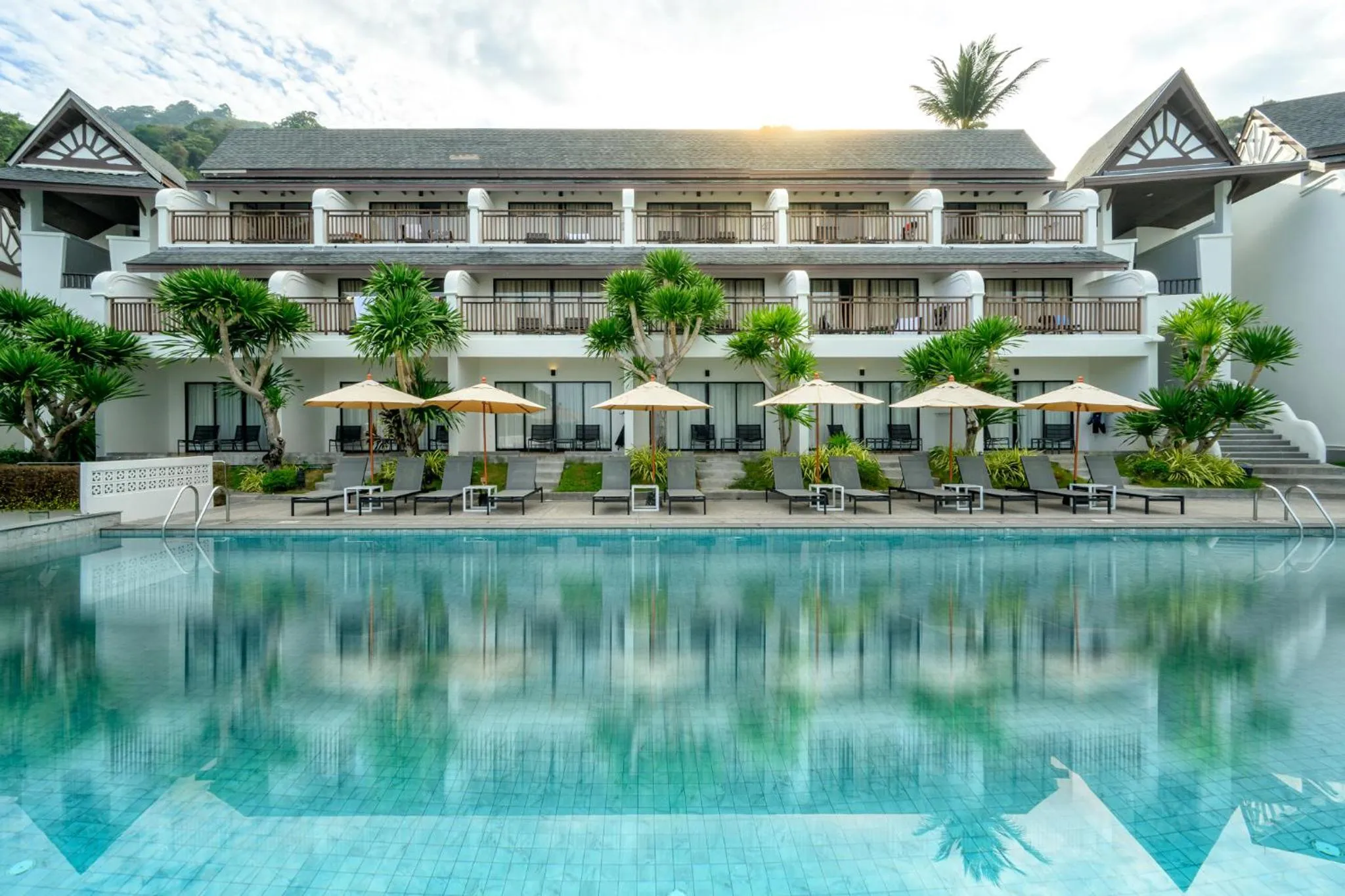 Property building in Andamantra Resort and Villa Phuket