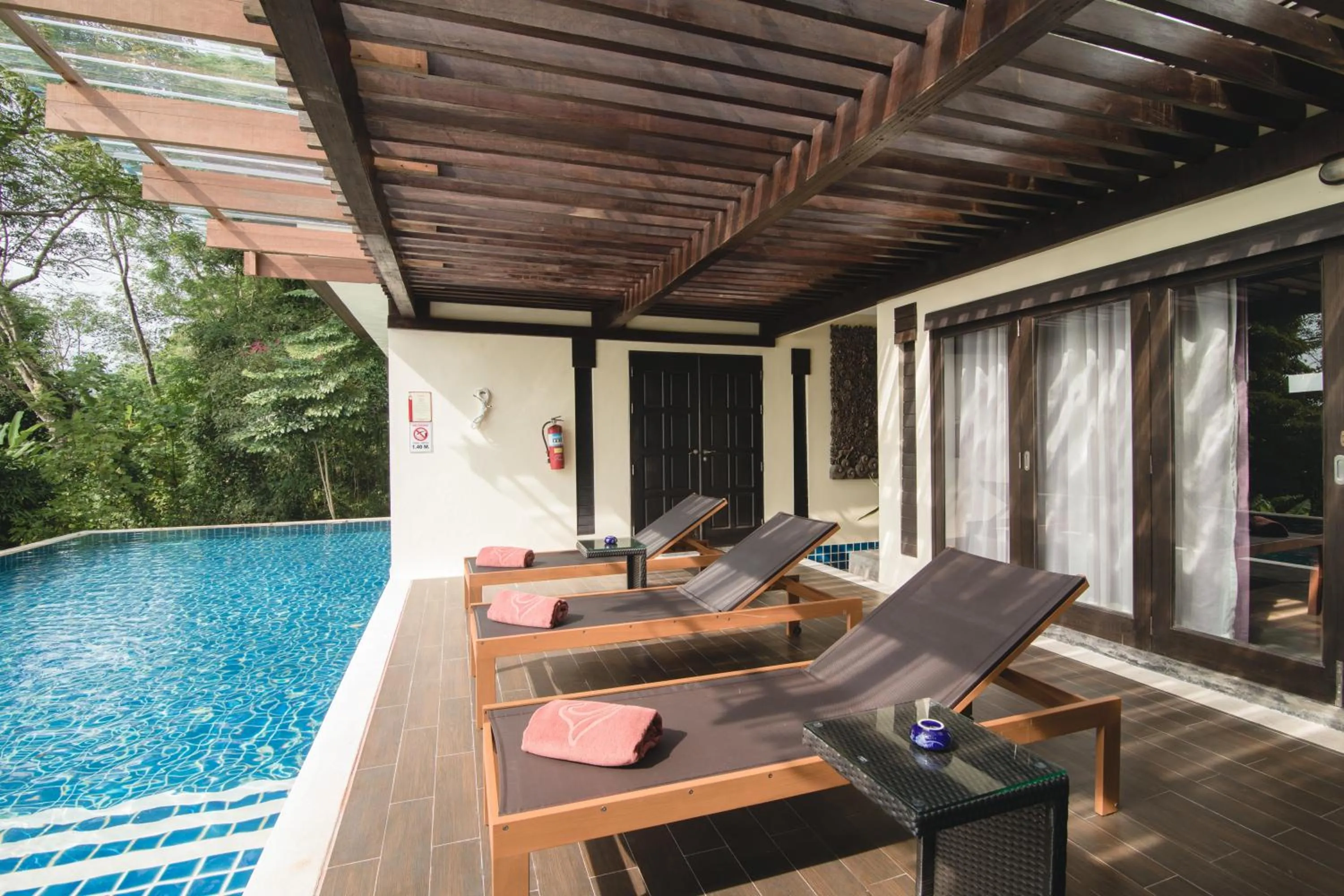 Patio in Andamantra Resort and Villa Phuket