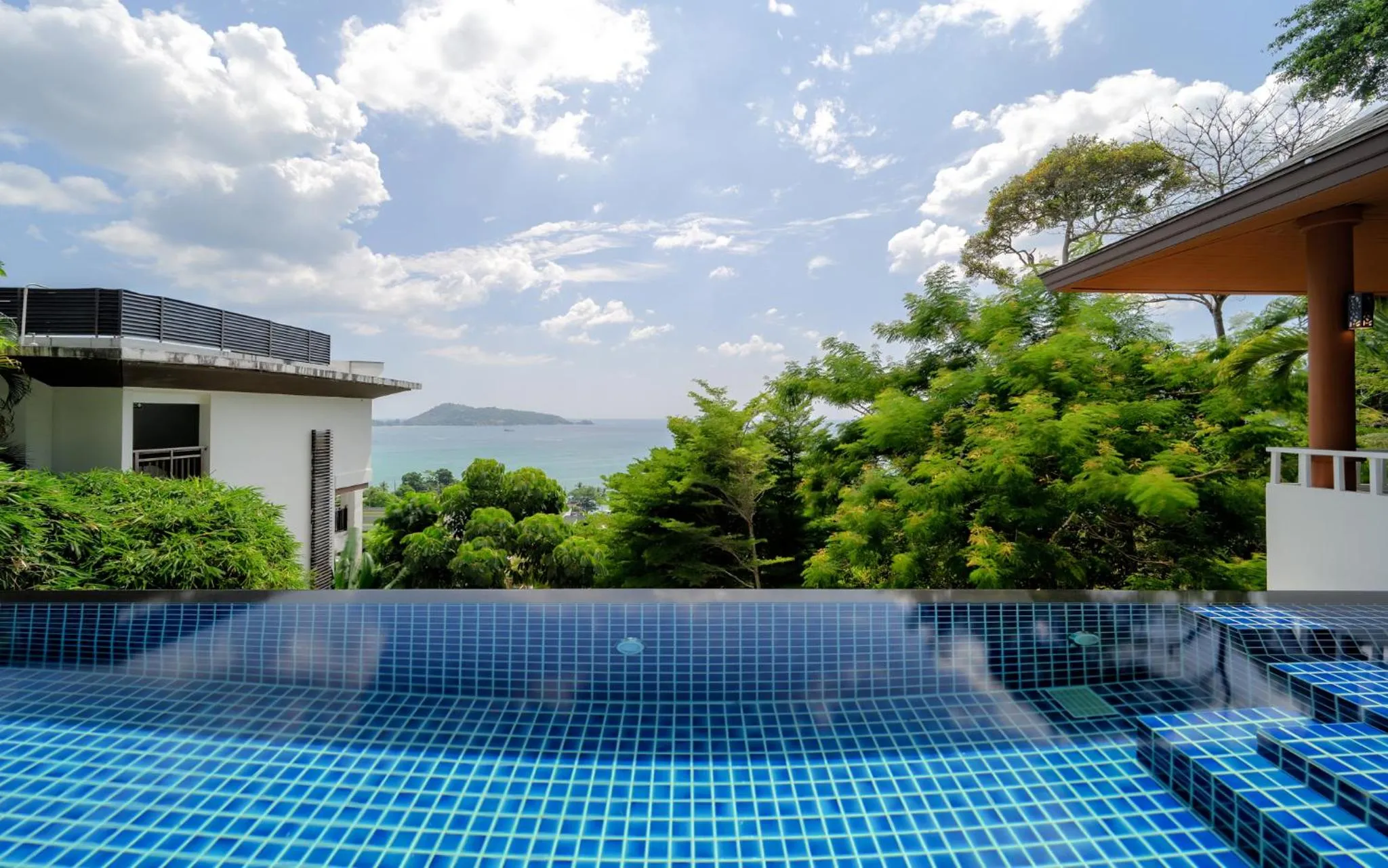 Pool view in Andamantra Resort and Villa Phuket