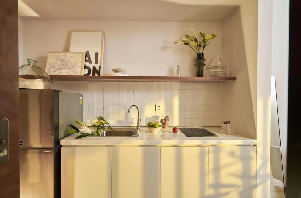 Kitchen or kitchenette in M Village Living Võ Thị Sáu