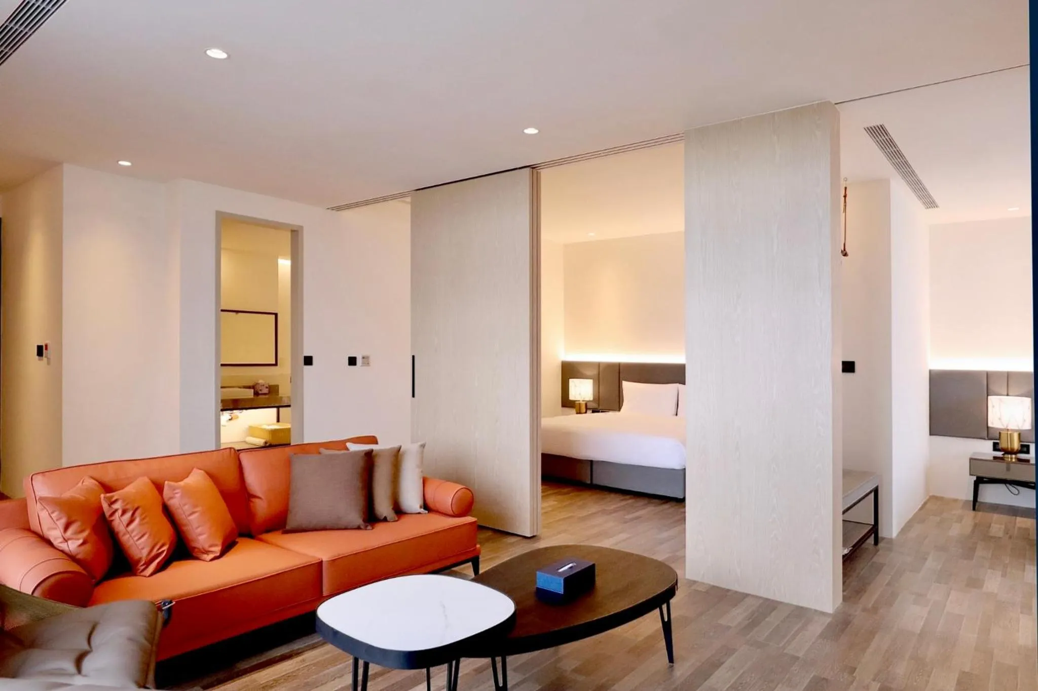 Living room, Bed in Formosa Yacht Resort