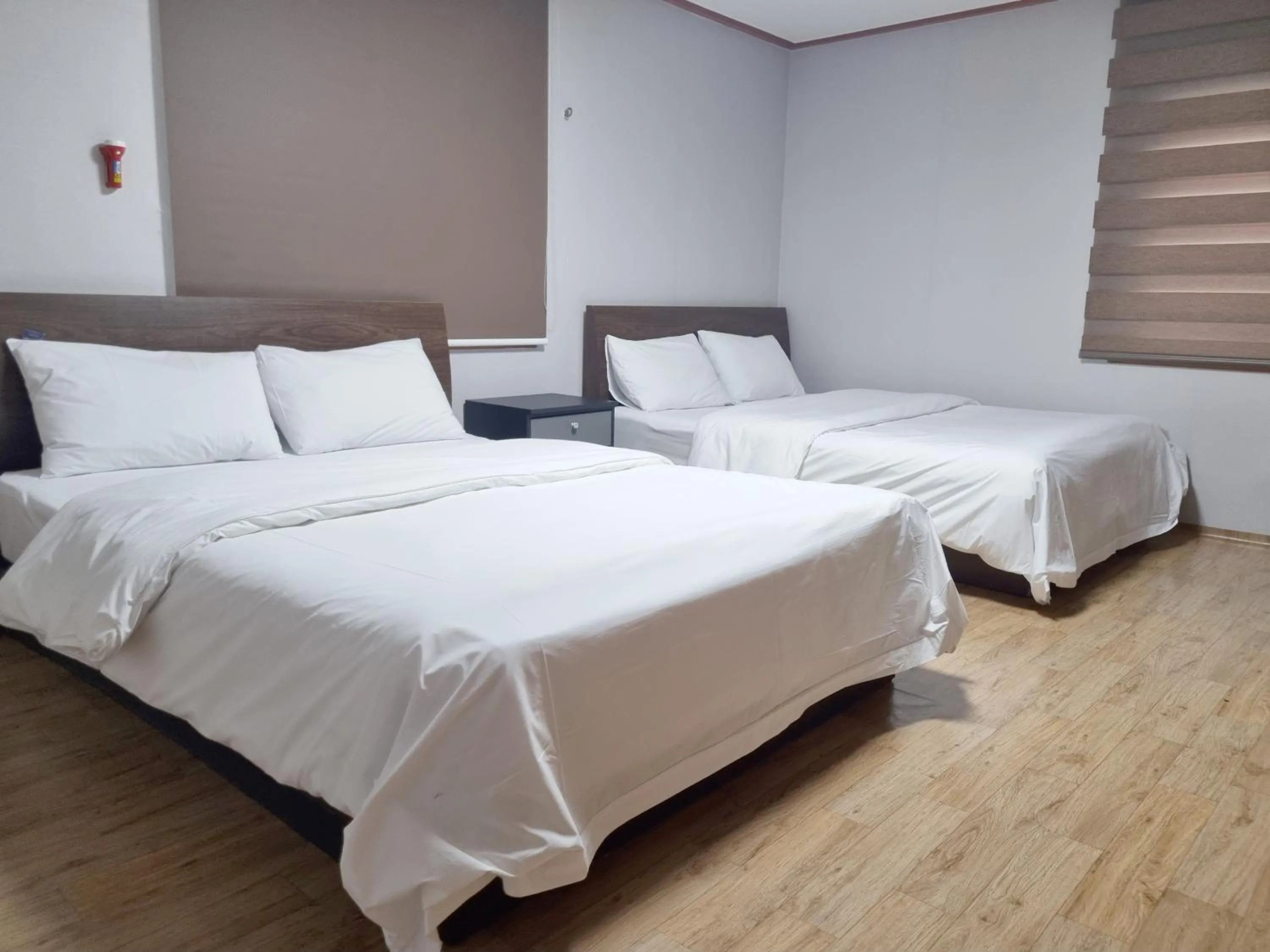 Bed in Charlie Hotel Jeju