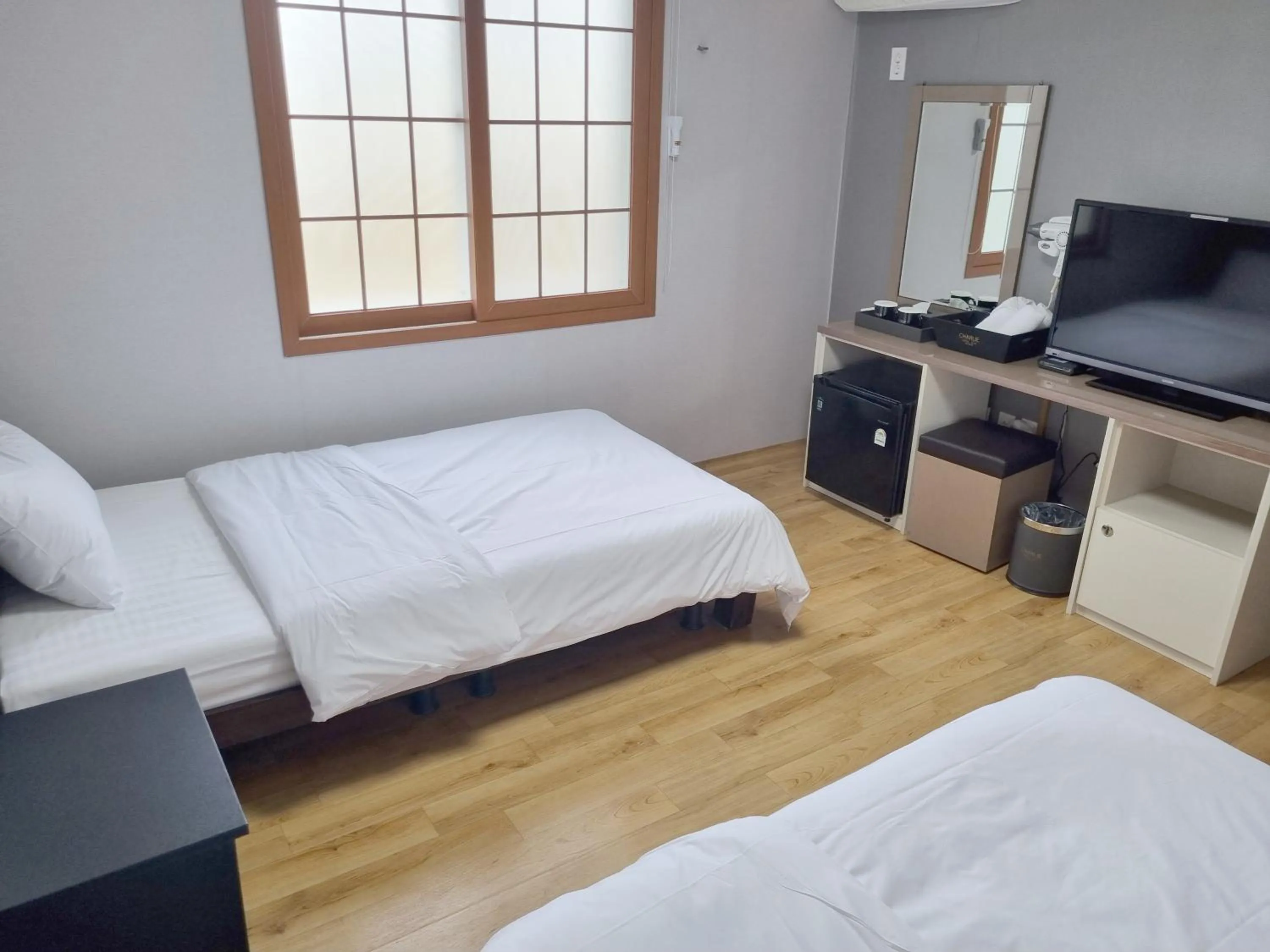 Bed in Charlie Hotel Jeju