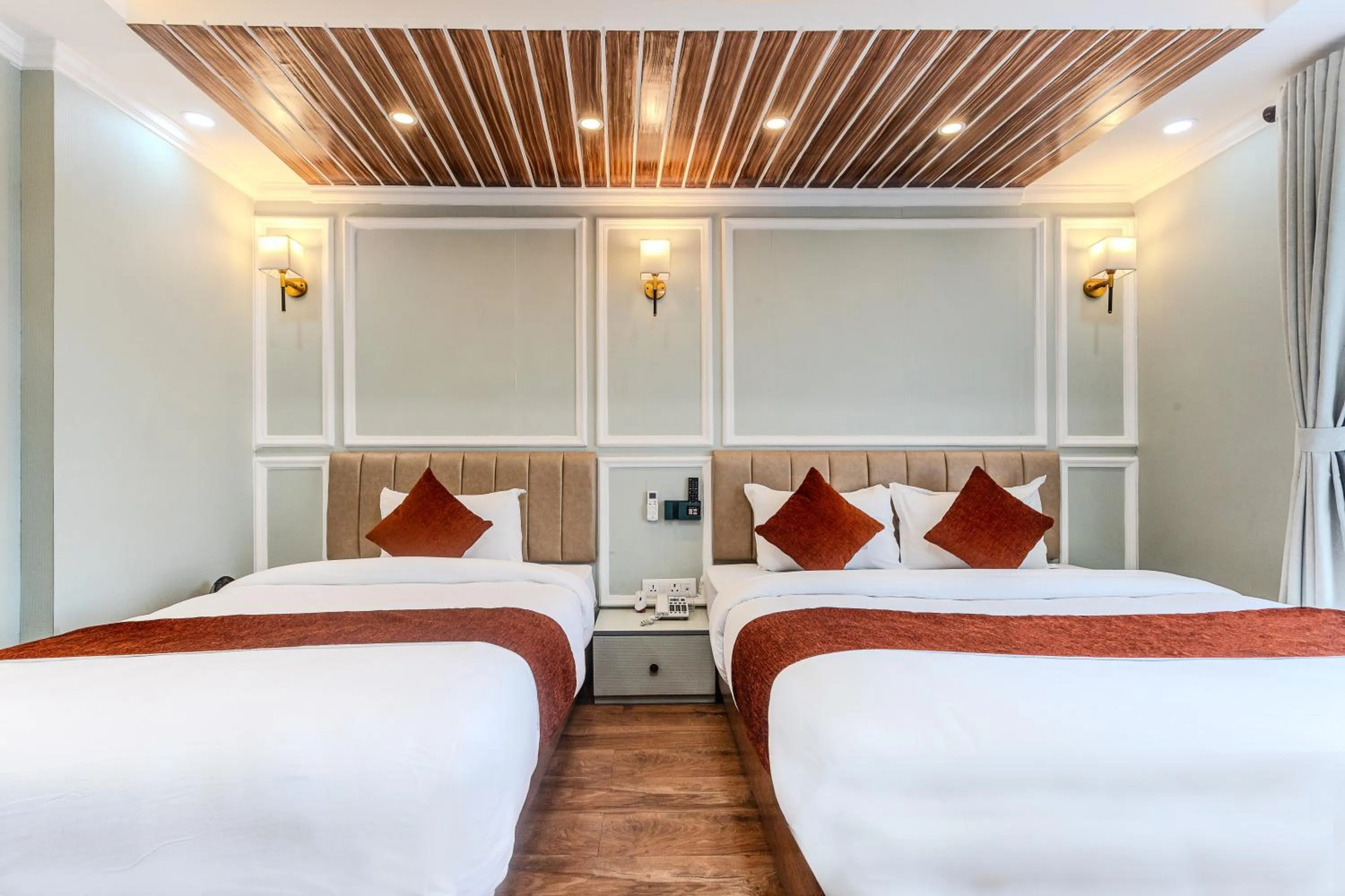 Bed in Hotel Airport Deepshree