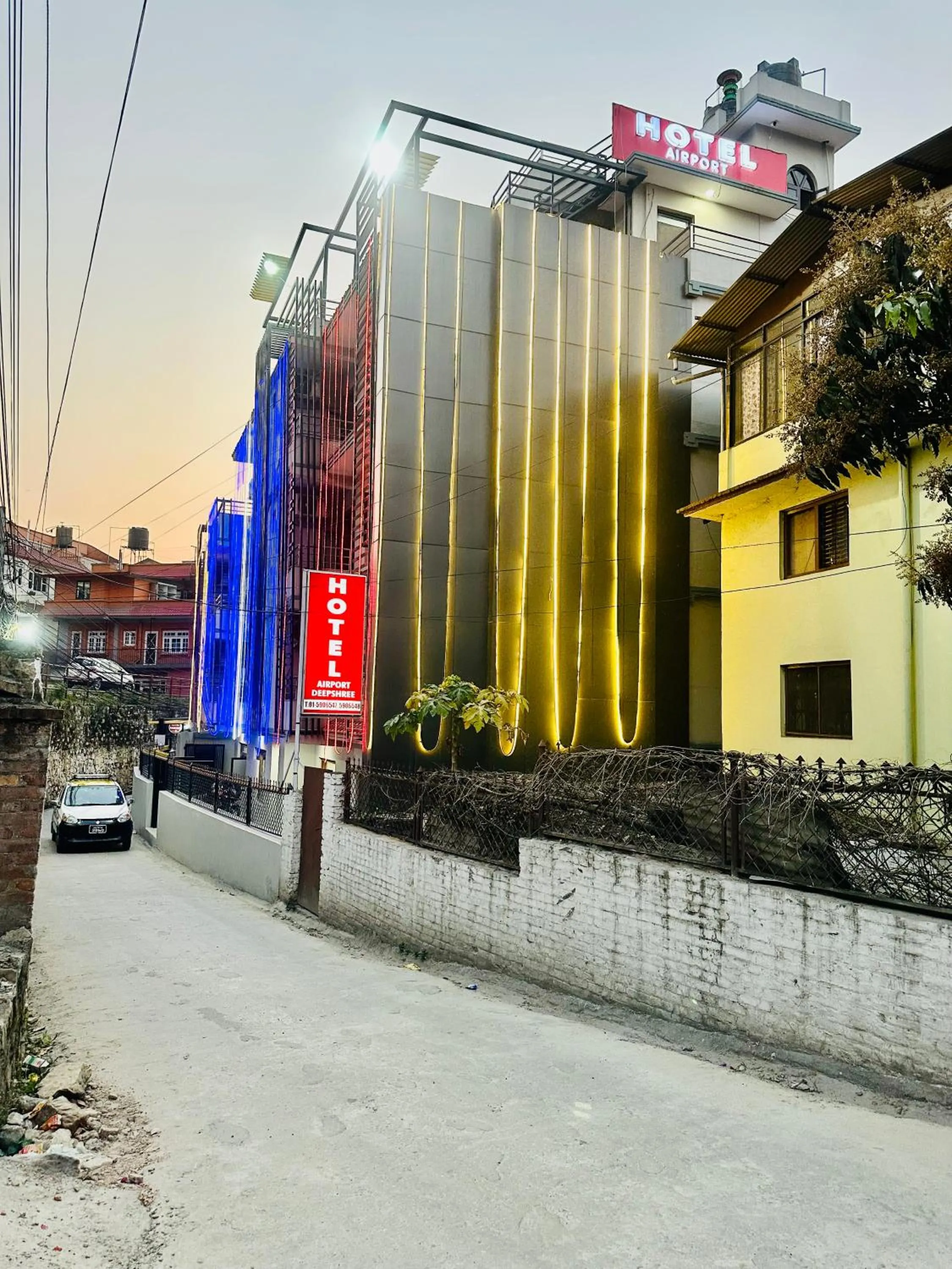 Facade/entrance in Hotel Airport Deepshree