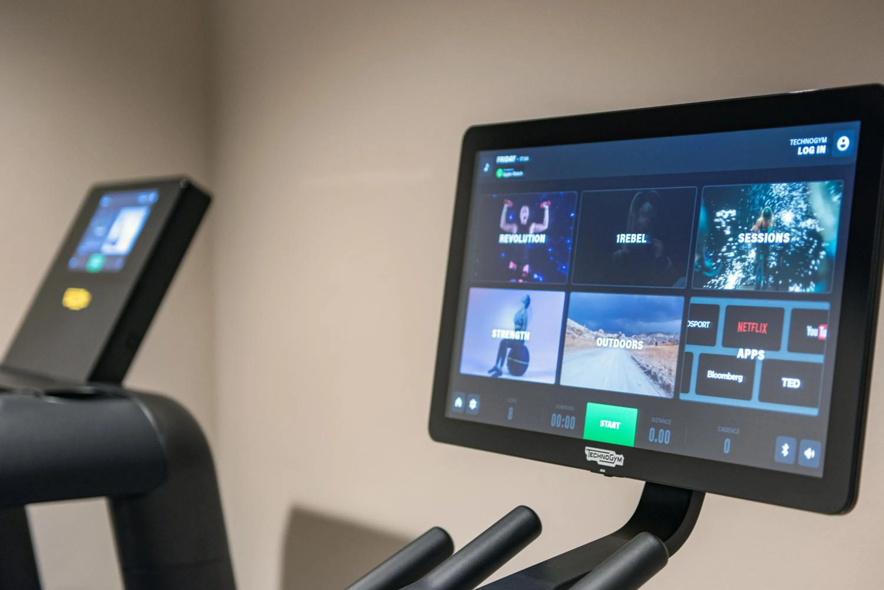 Fitness centre/facilities in Hotel Ladurner