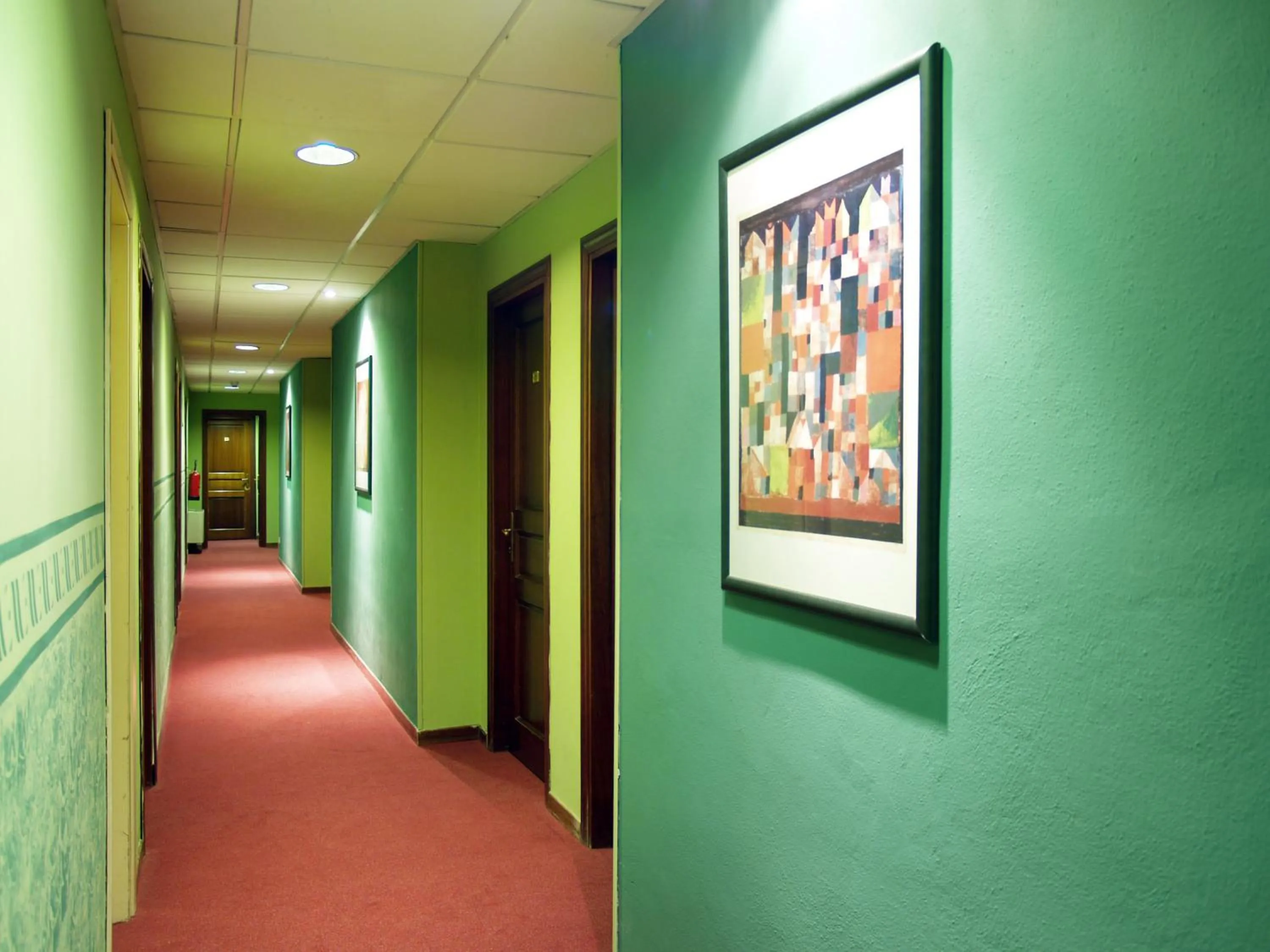 Decorative detail in Hotel Meridiana