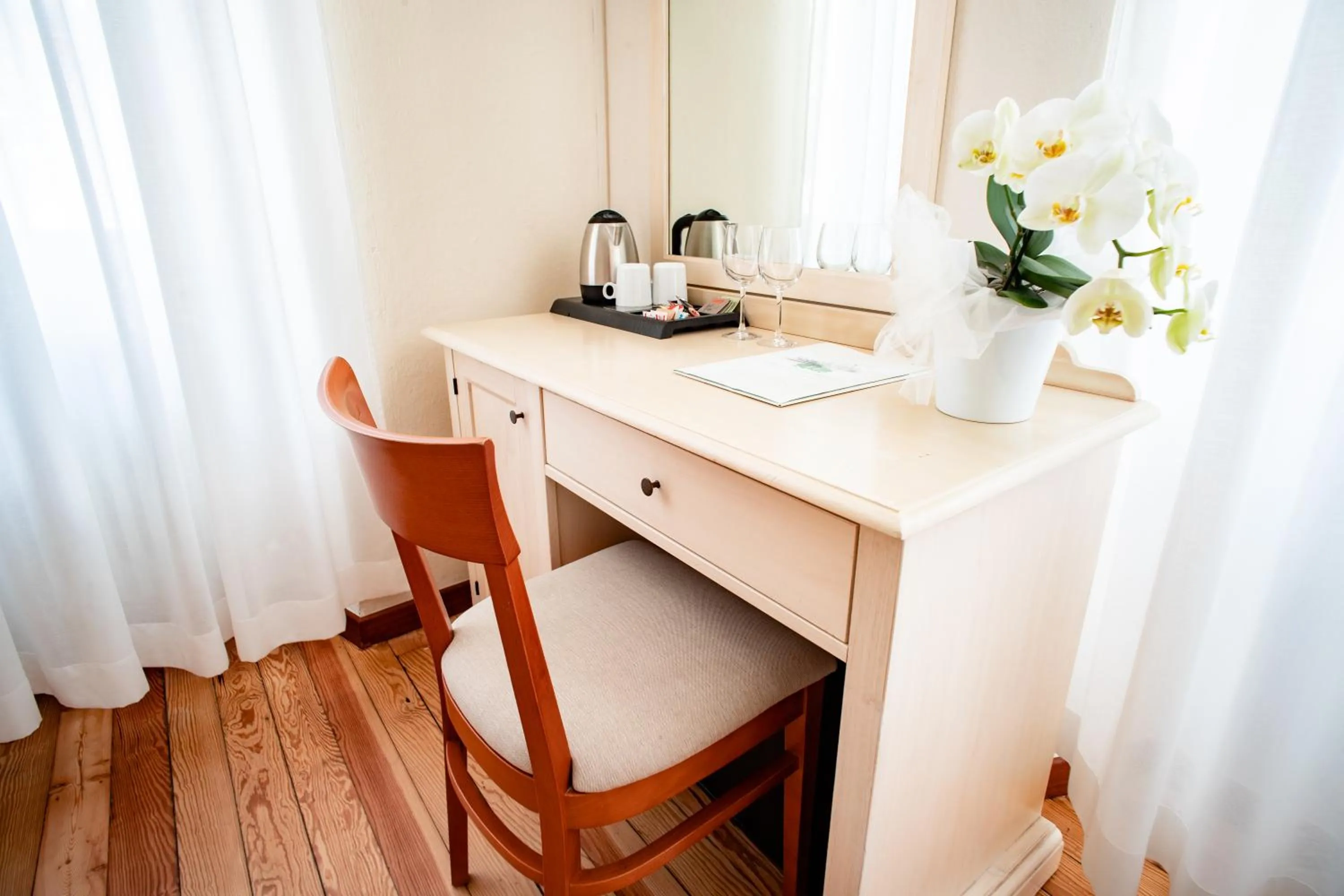 Coffee/tea facilities in Hotel Villa Aurora