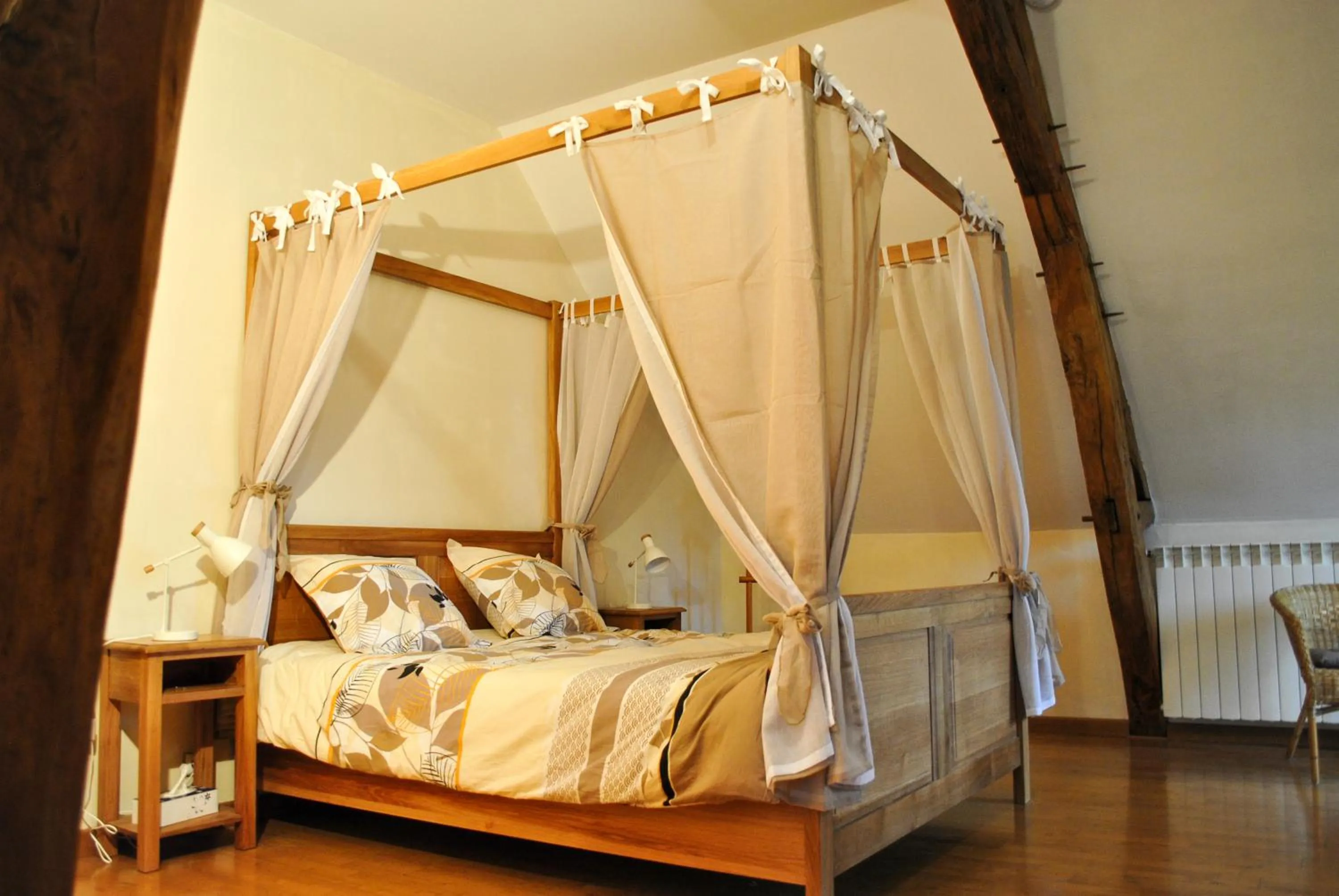 Bed in Le Tulipier de Virginie