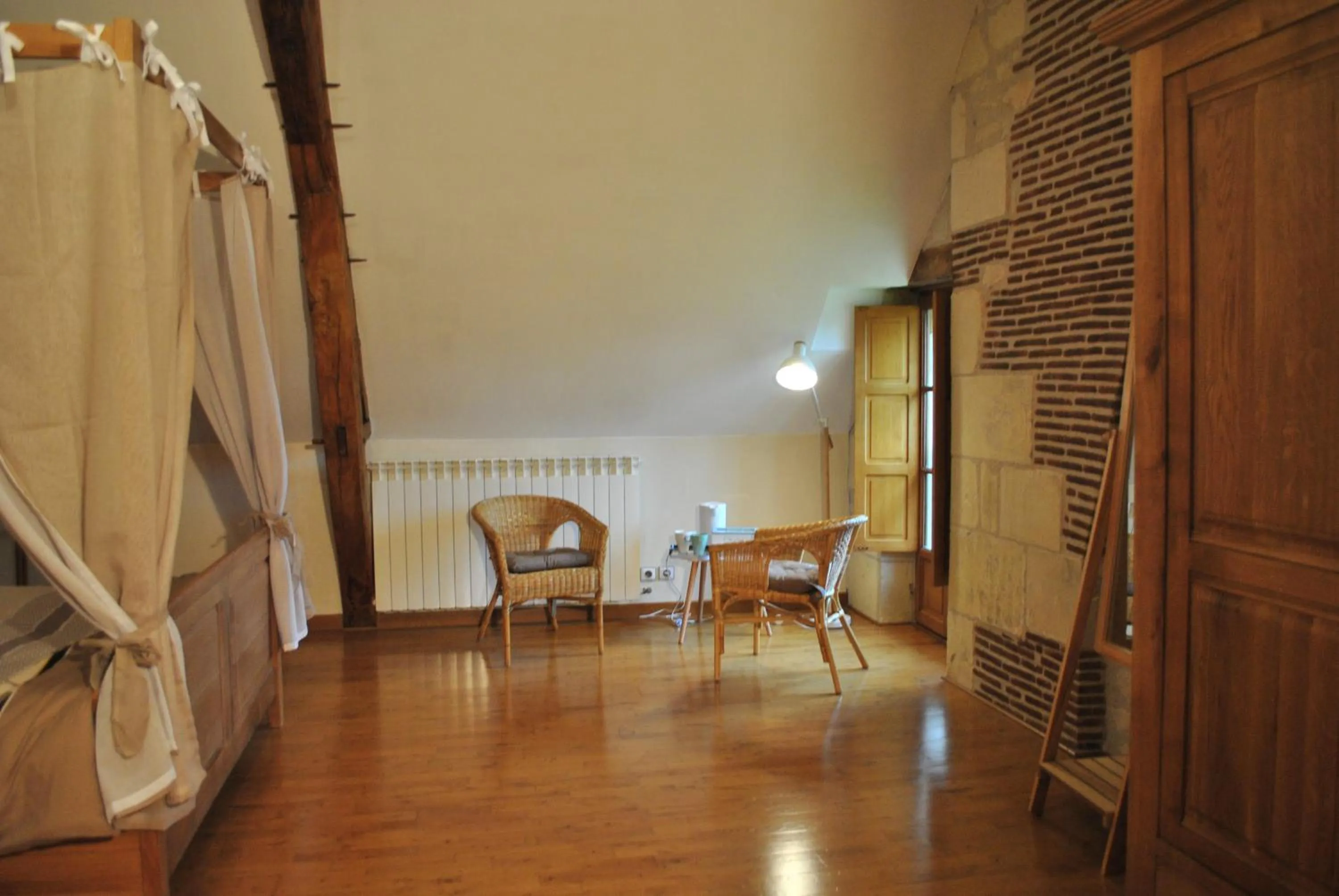 Bedroom in Le Tulipier de Virginie