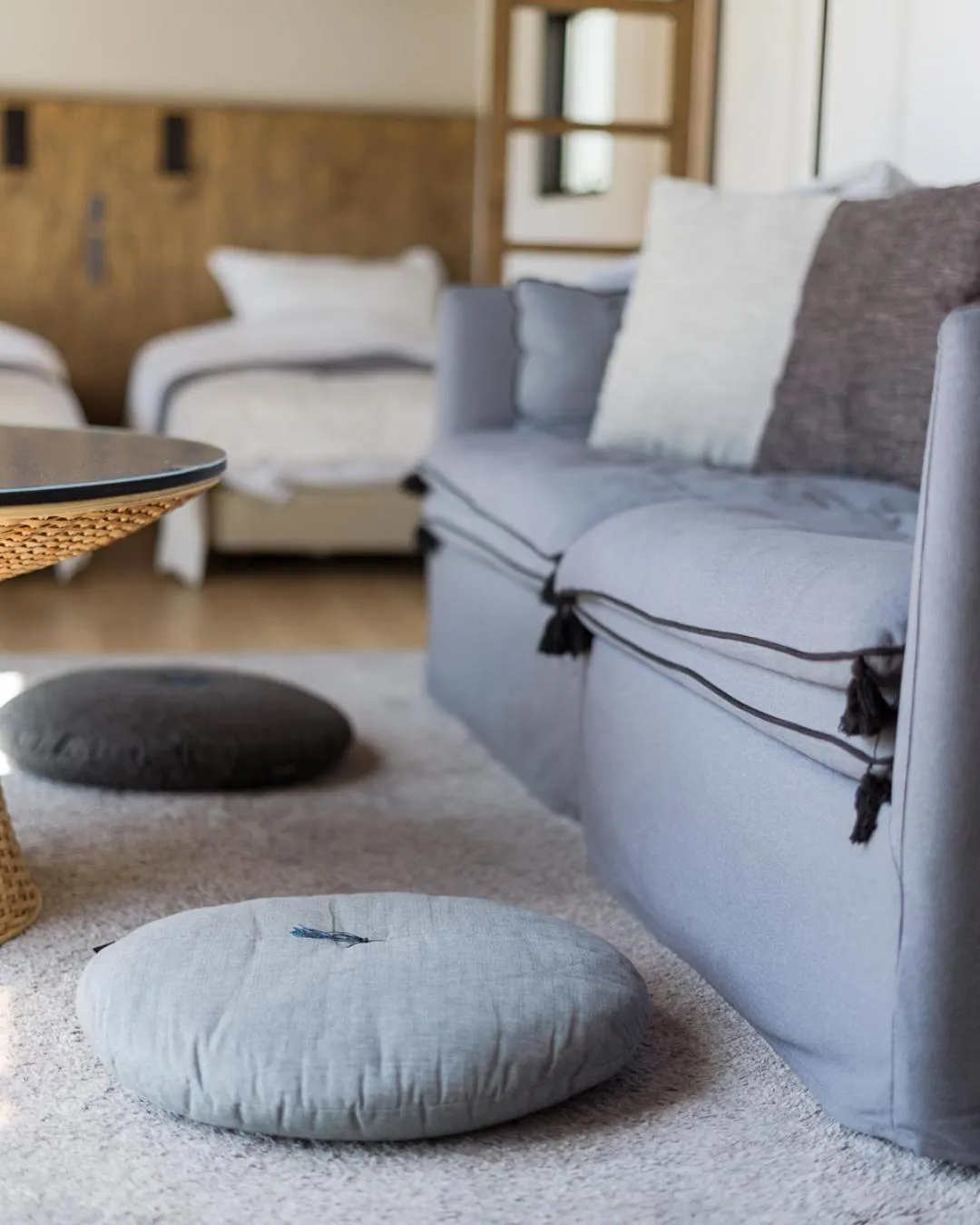 Photo of the whole room, Bed in GLANSTELLA CABIN Fujiyamanakako