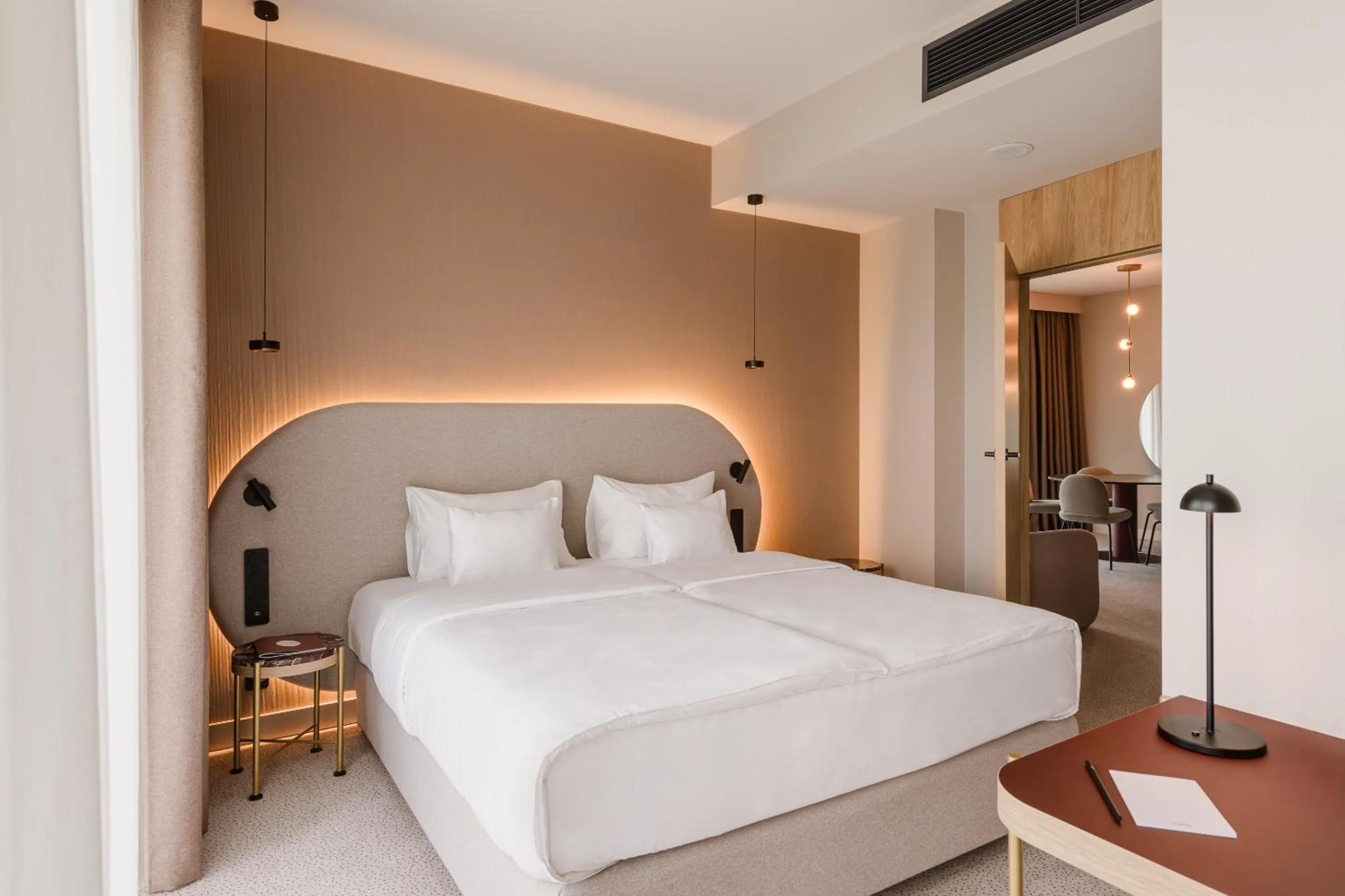 furniture, Bed in BELMONTE Hotel Krynica-Zdrój