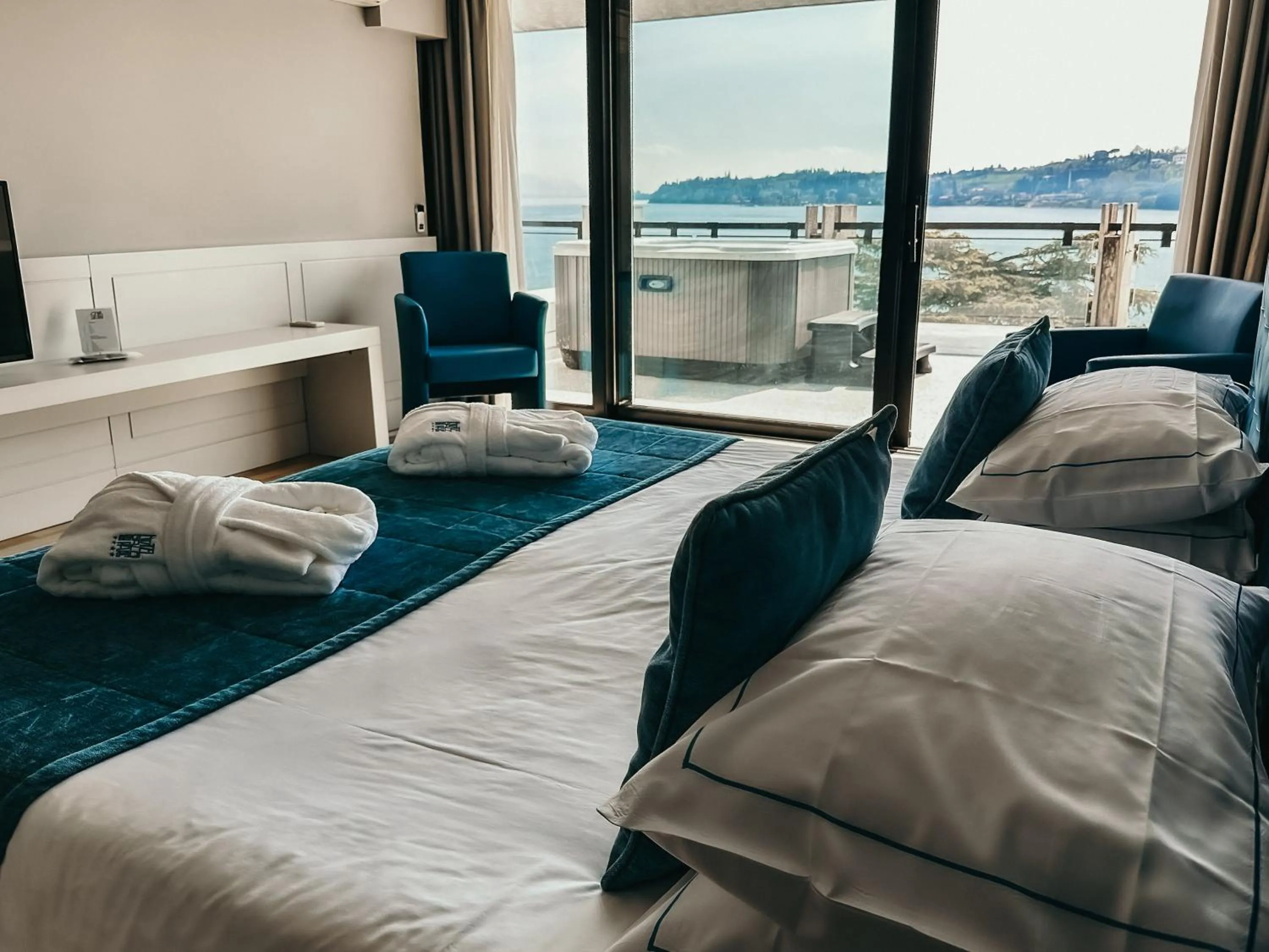 Bed in Hotel Salò du Parc