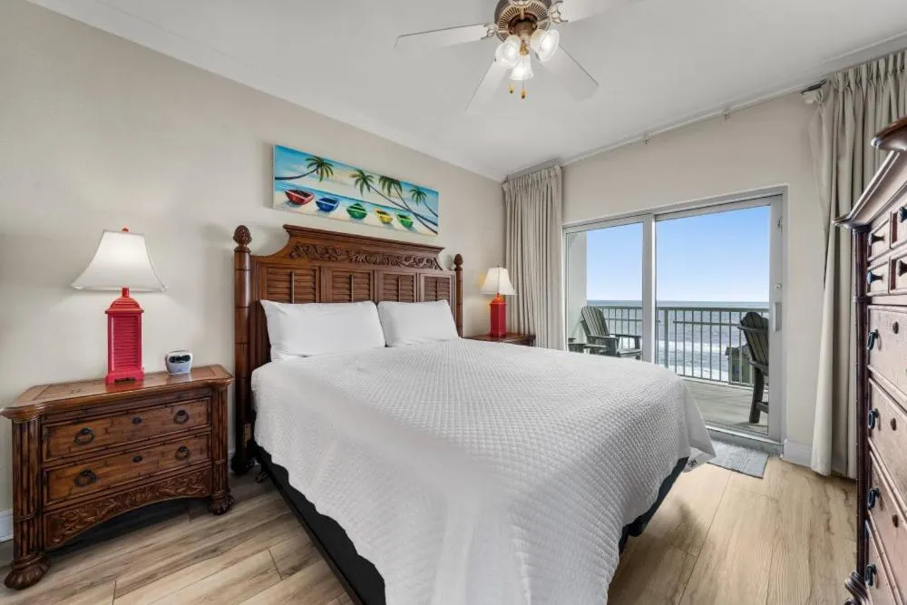 Bed in Crystal Tower 1309 by Youngs Suncoast