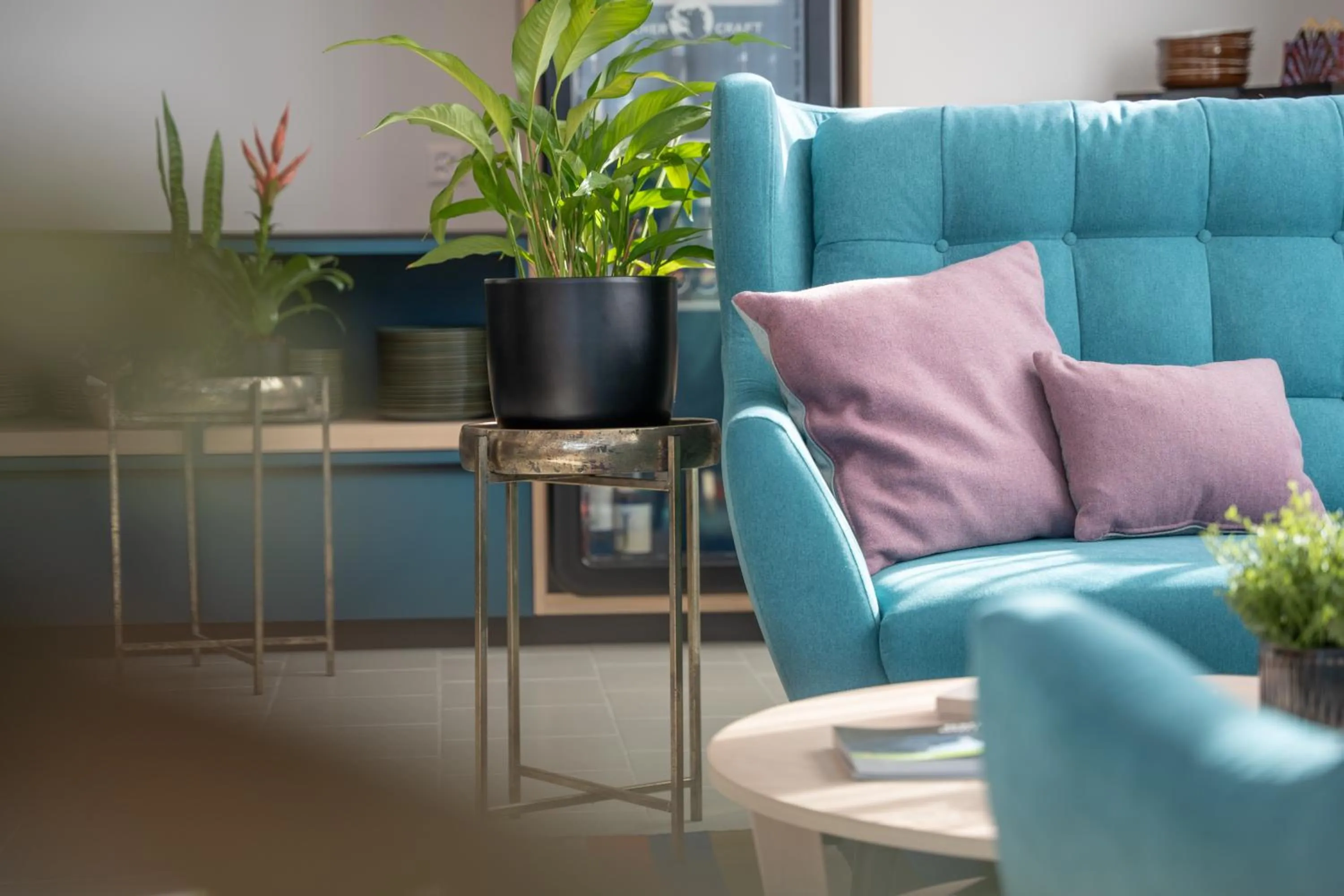 Restaurant/places to eat in Hotel B&B Stossplatz anytime and easy self Check-in