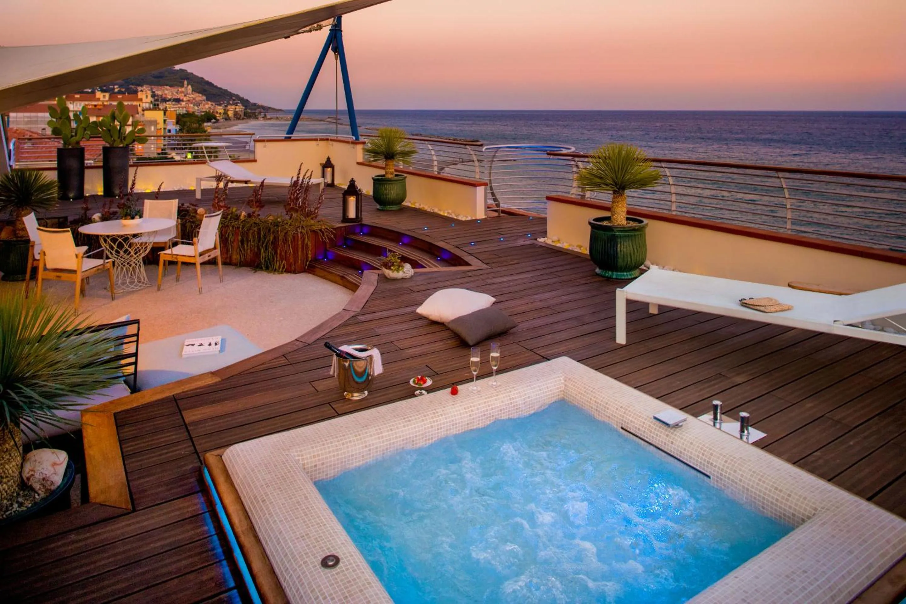 Natural landscape in Grand Hotel Diana Majestic