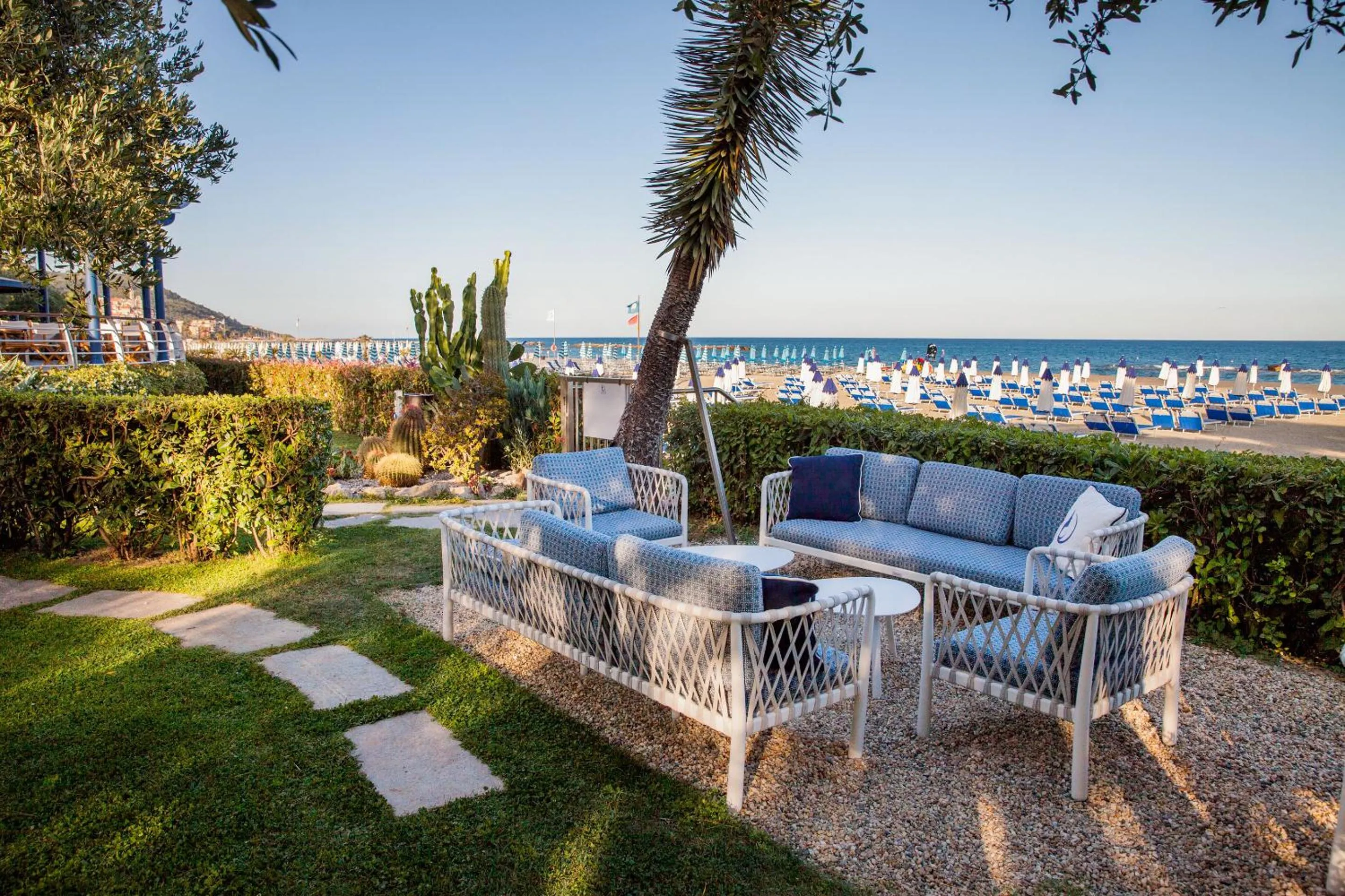 Garden in Grand Hotel Diana Majestic