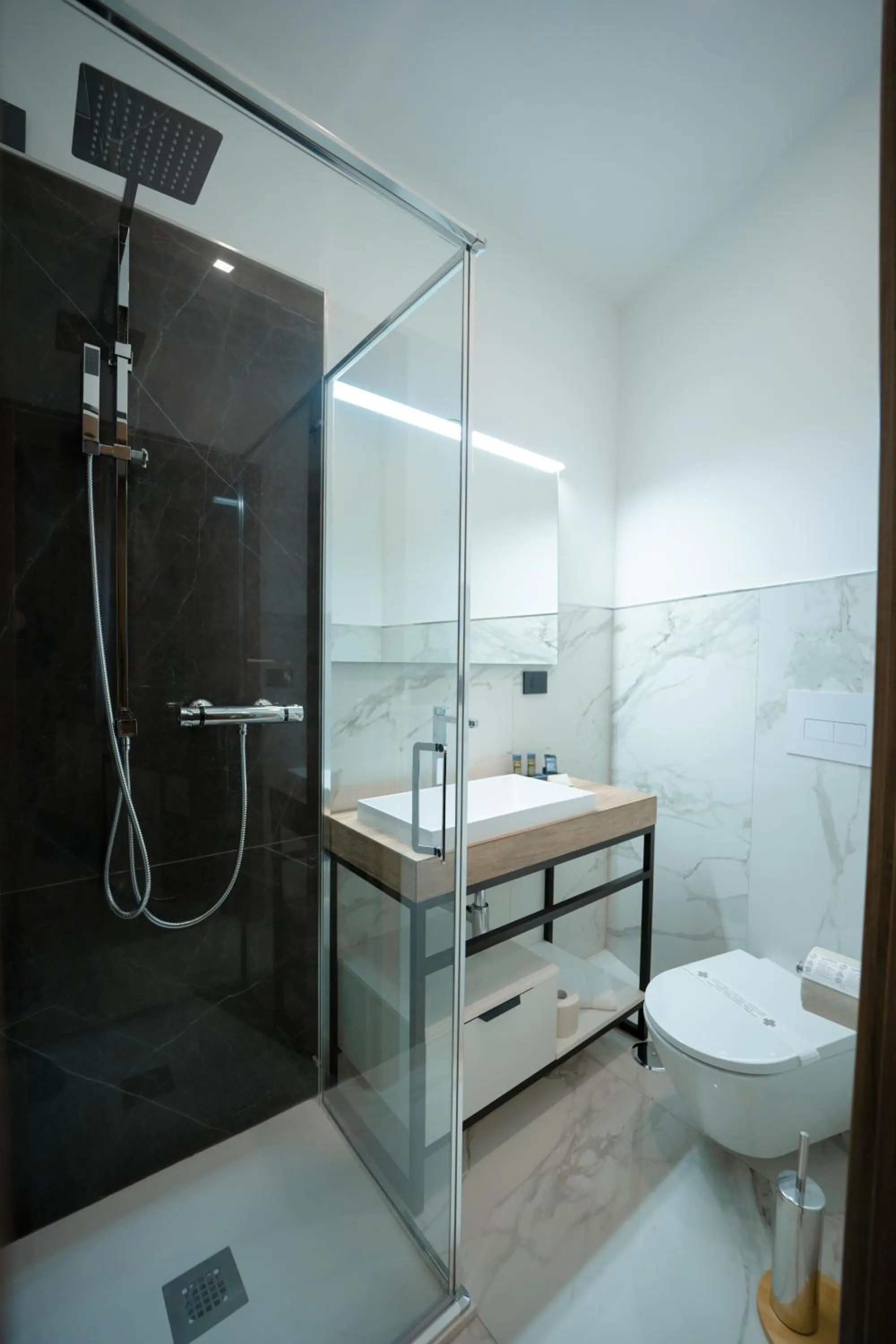 Bathroom in Building Hotel