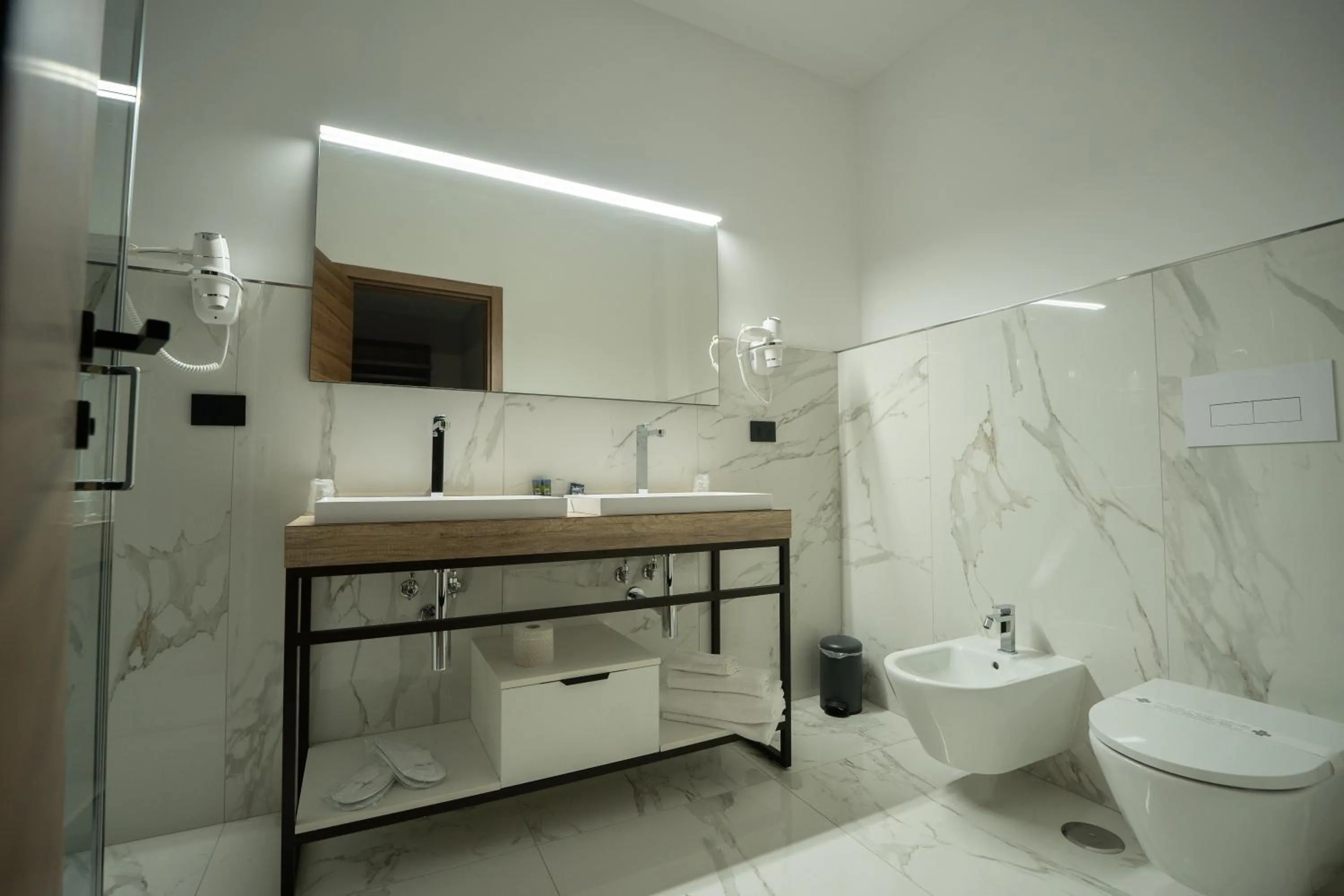 Bathroom in Building Hotel