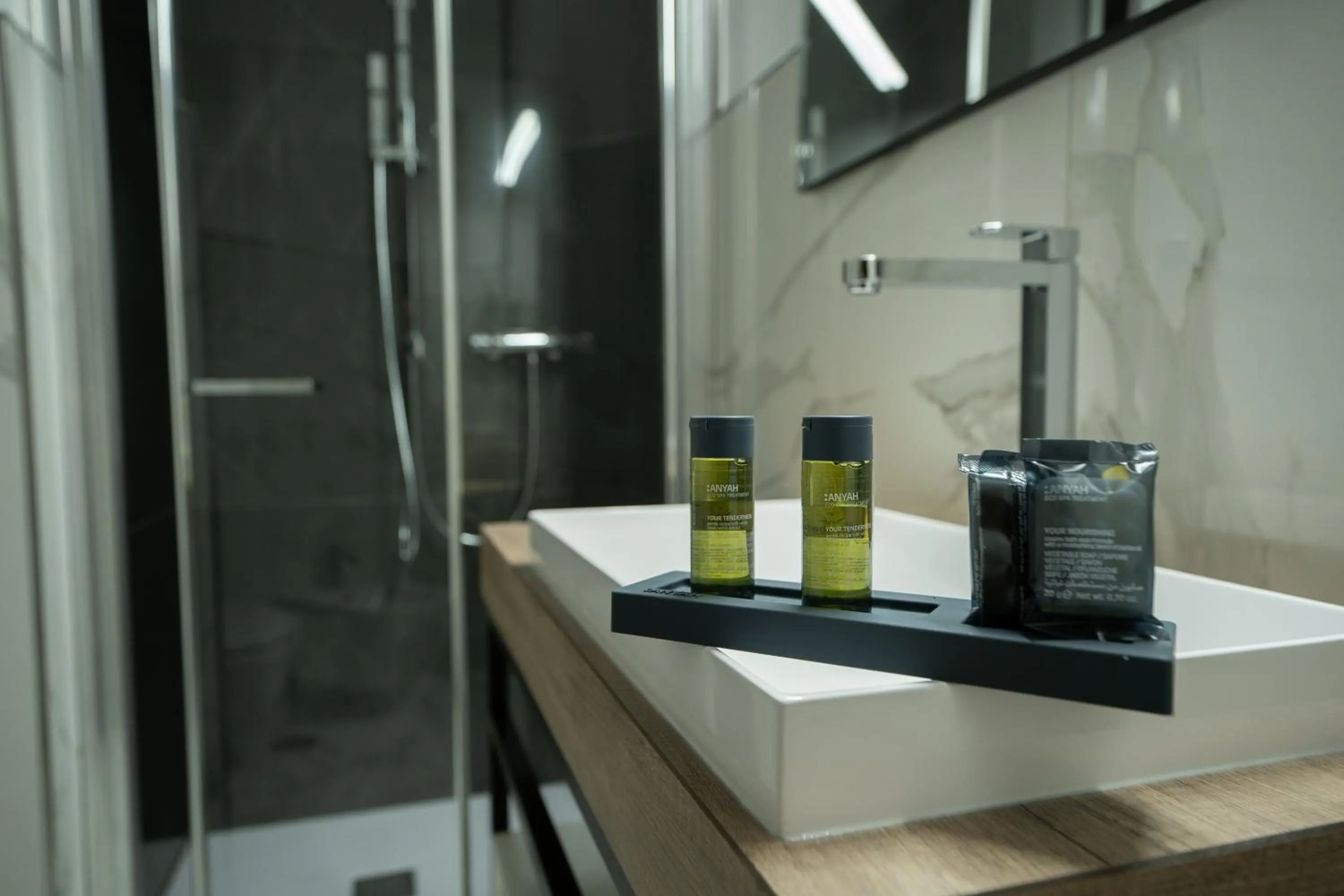 Bathroom in Building Hotel