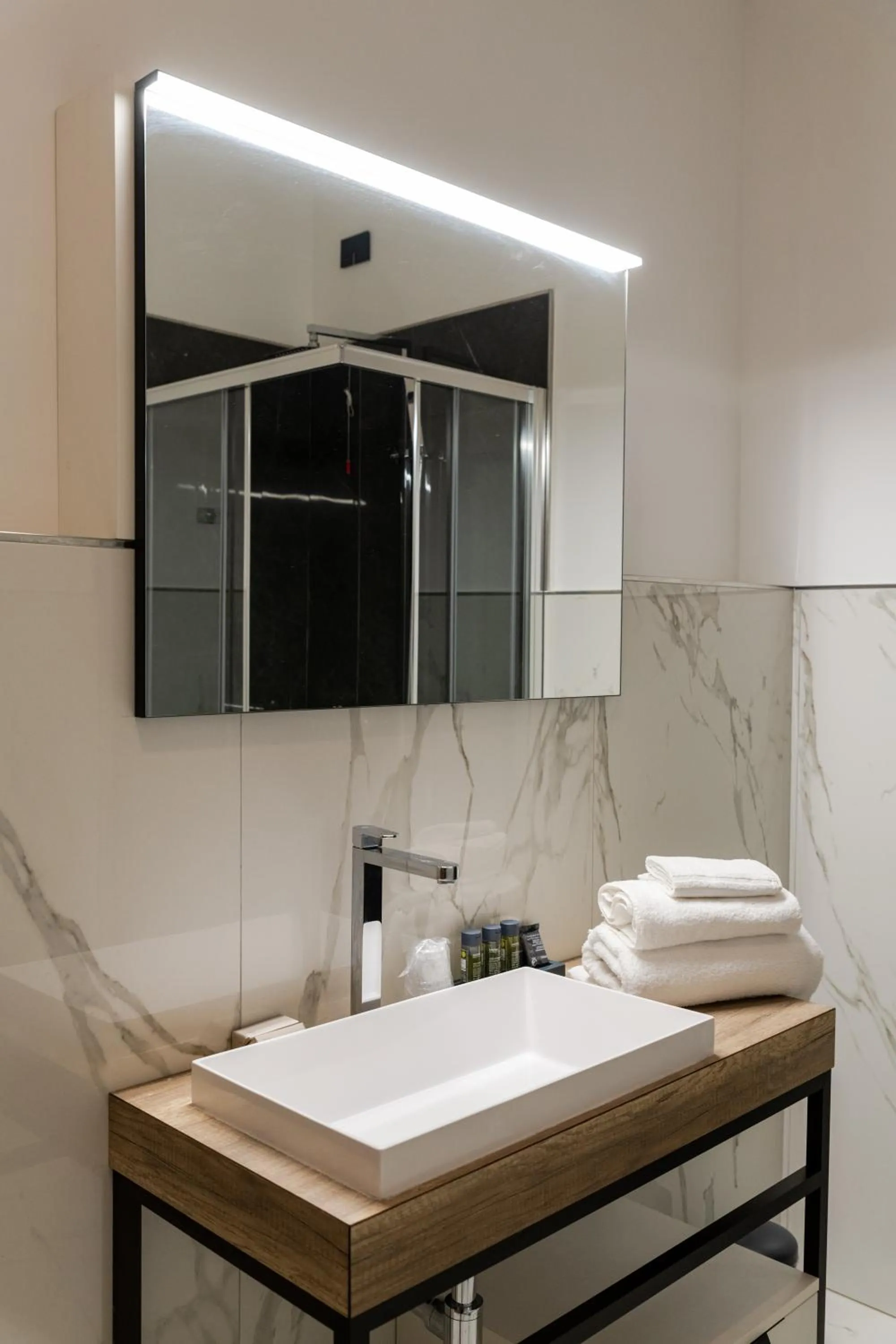 Bathroom in Building Hotel