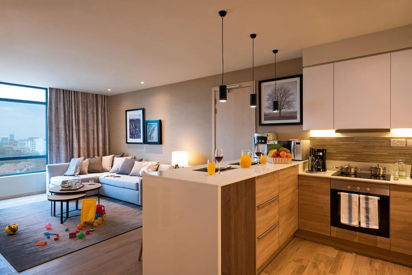 Living room in Somerset Westview Nairobi