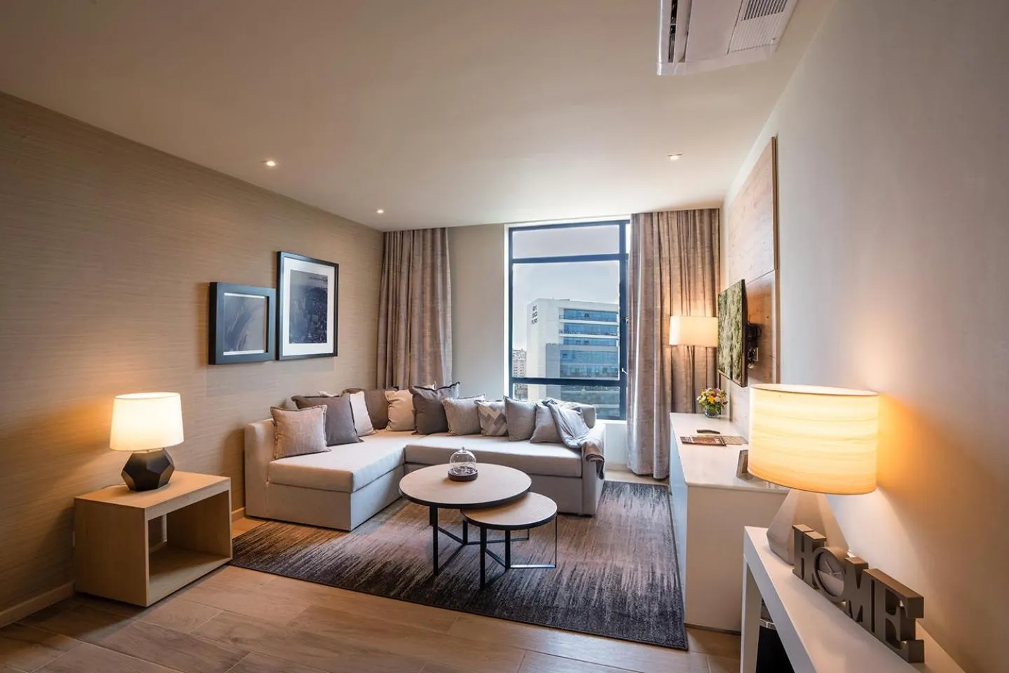 Seating area in Somerset Westview Nairobi