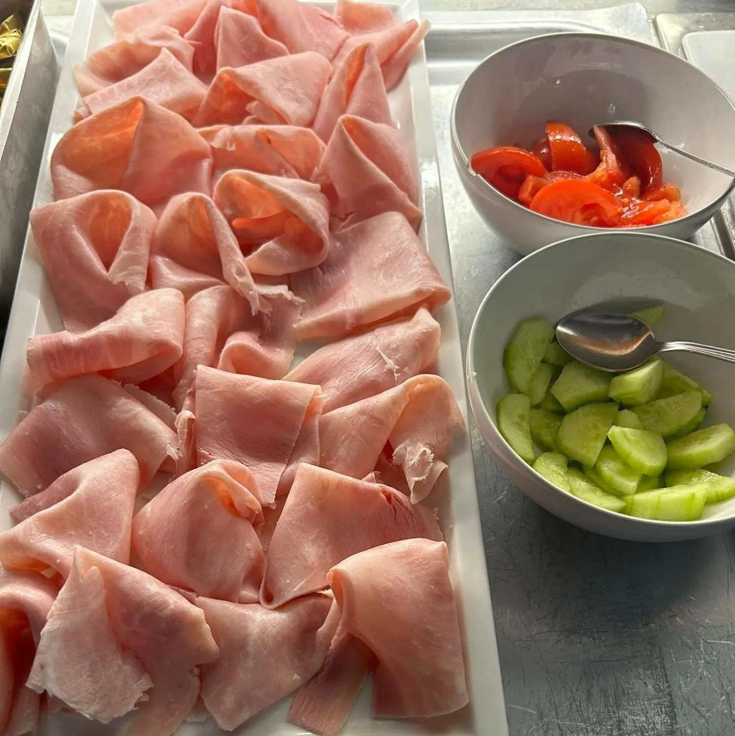 Buffet breakfast in Hotel Hermitage