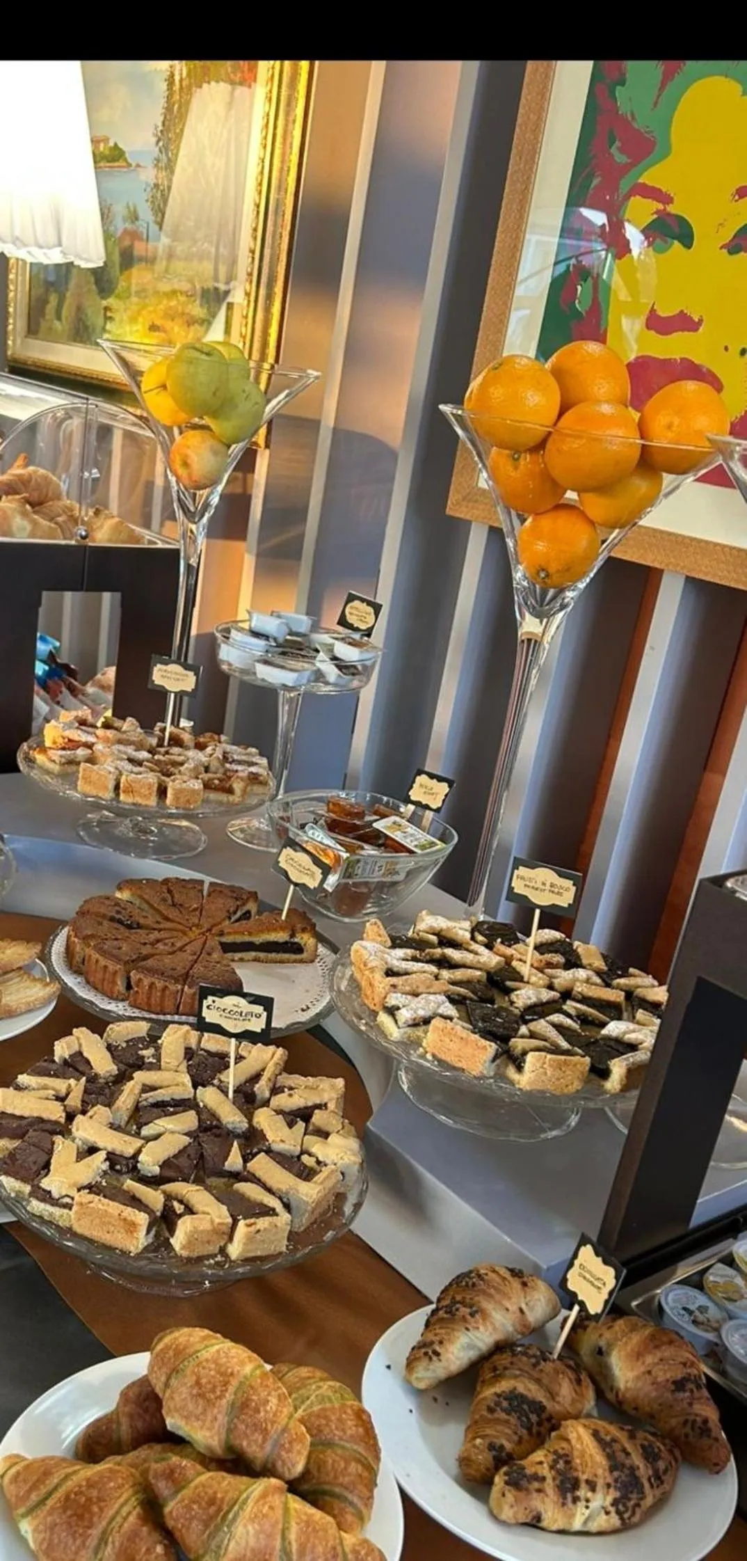 Breakfast in Hotel Hermitage