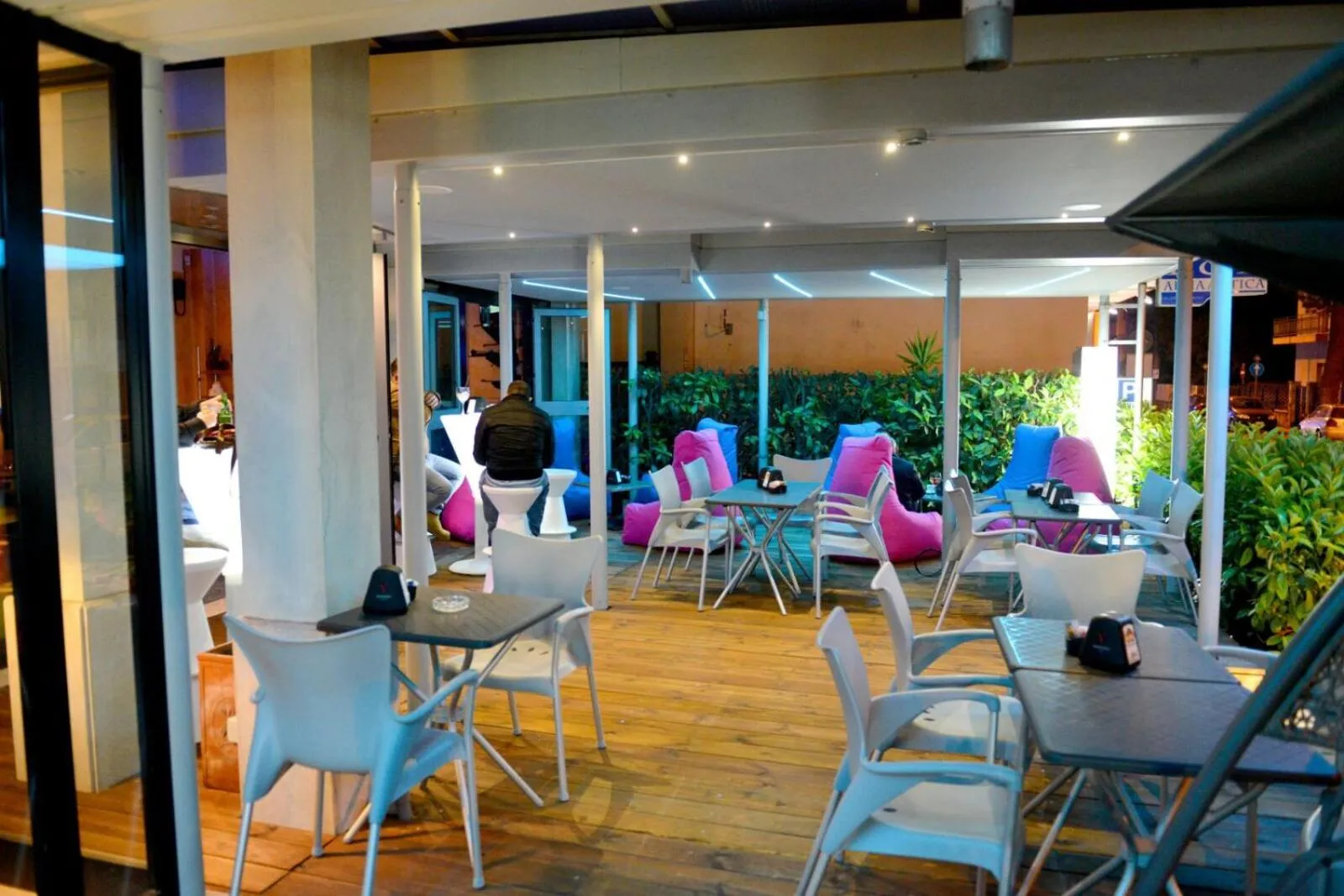 Garden in Hotel Blue Rose's