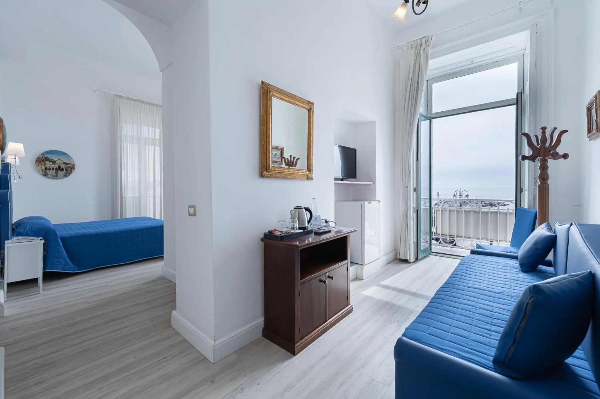 Bed in Hotel Fontana