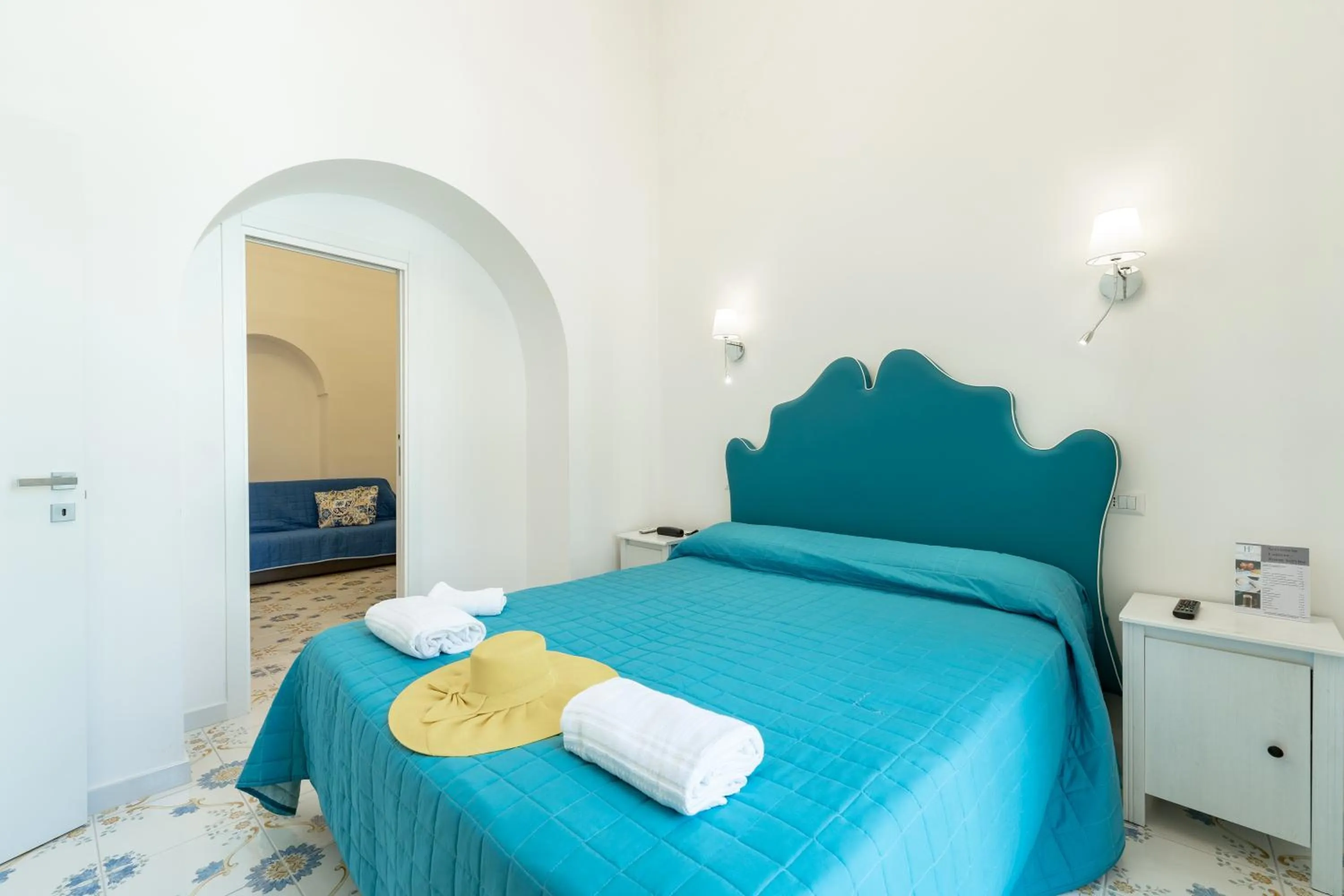 Bed in Hotel Fontana