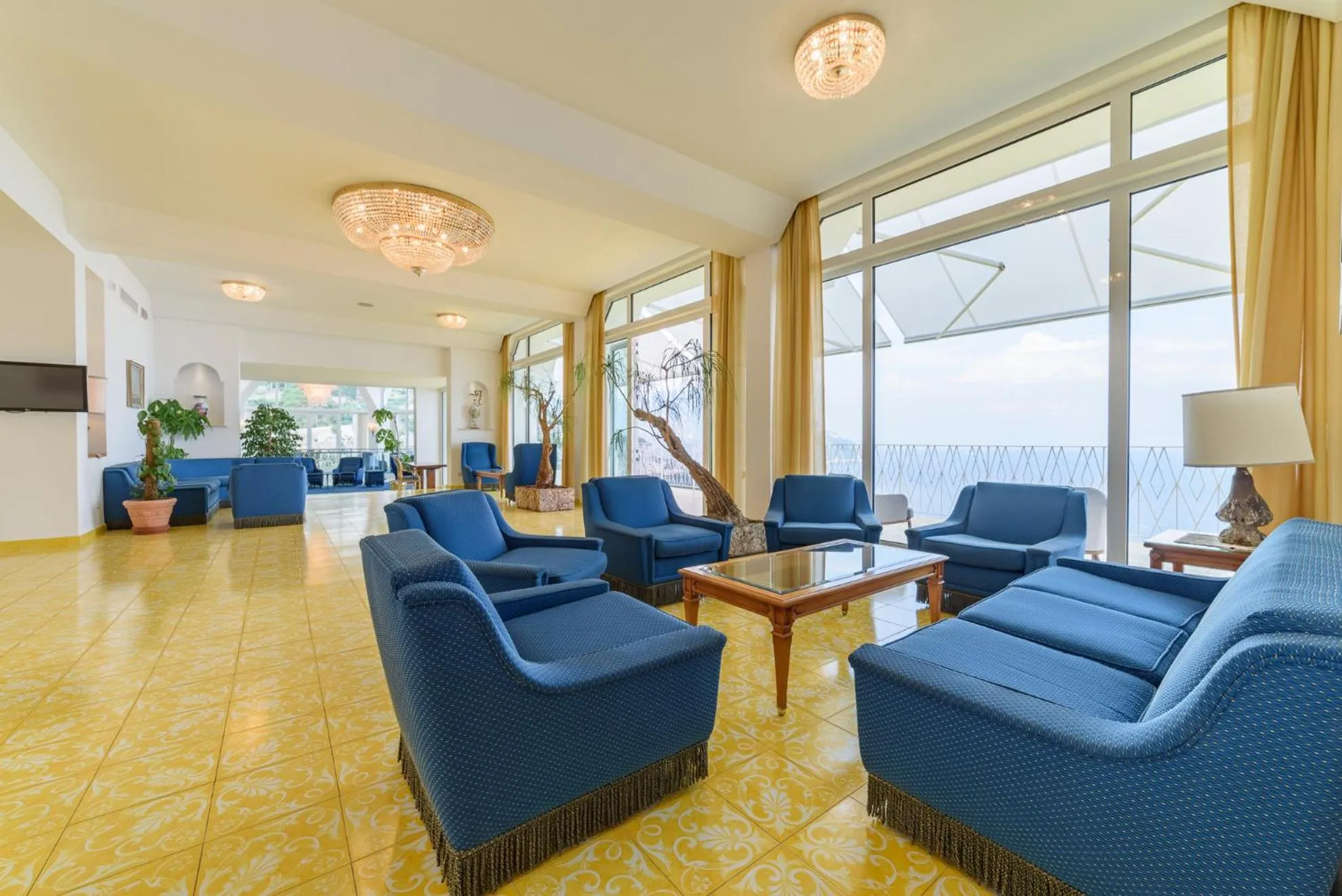 Lobby or reception in Grand Hotel Excelsior