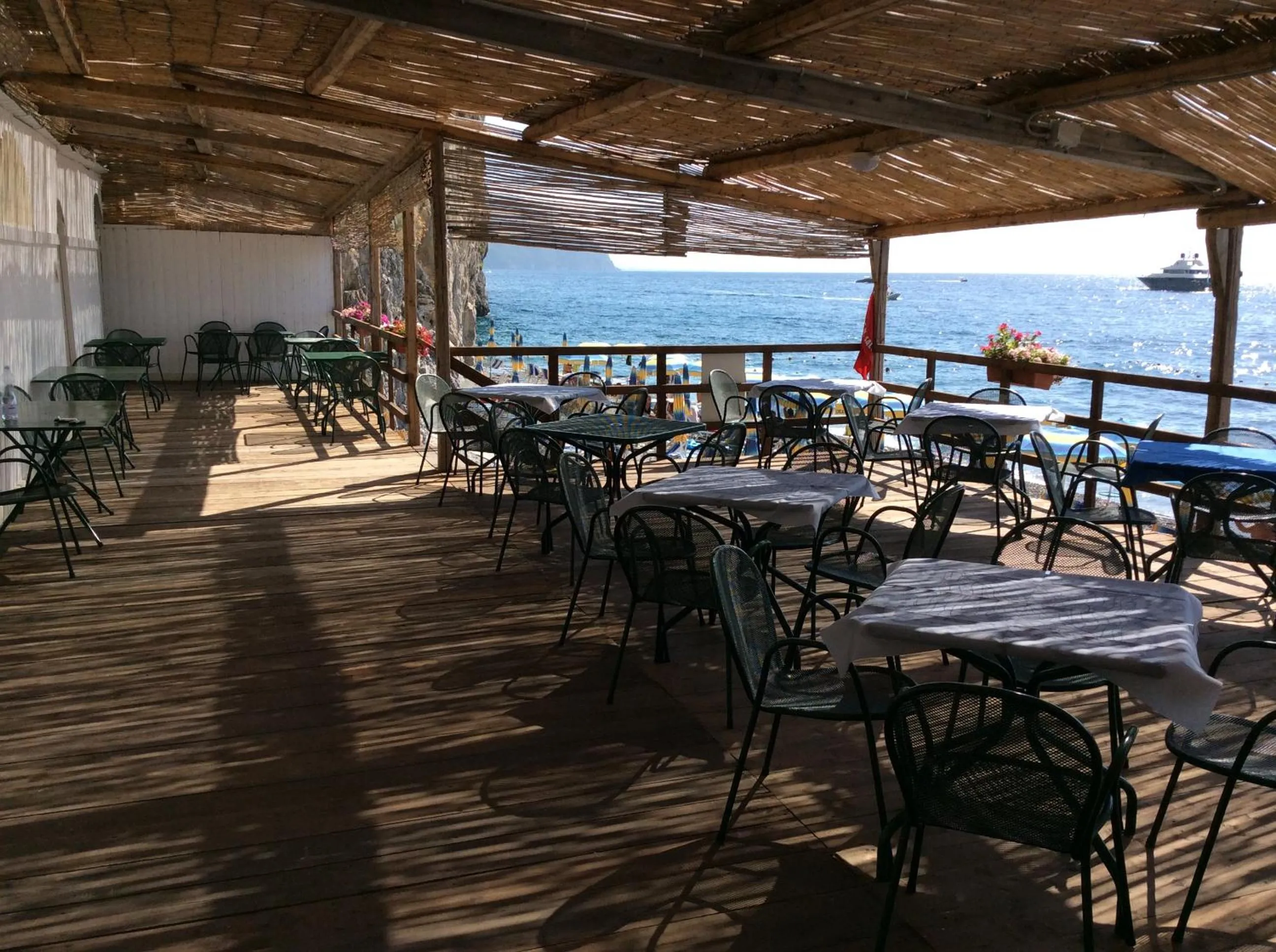 Beach in Grand Hotel Excelsior